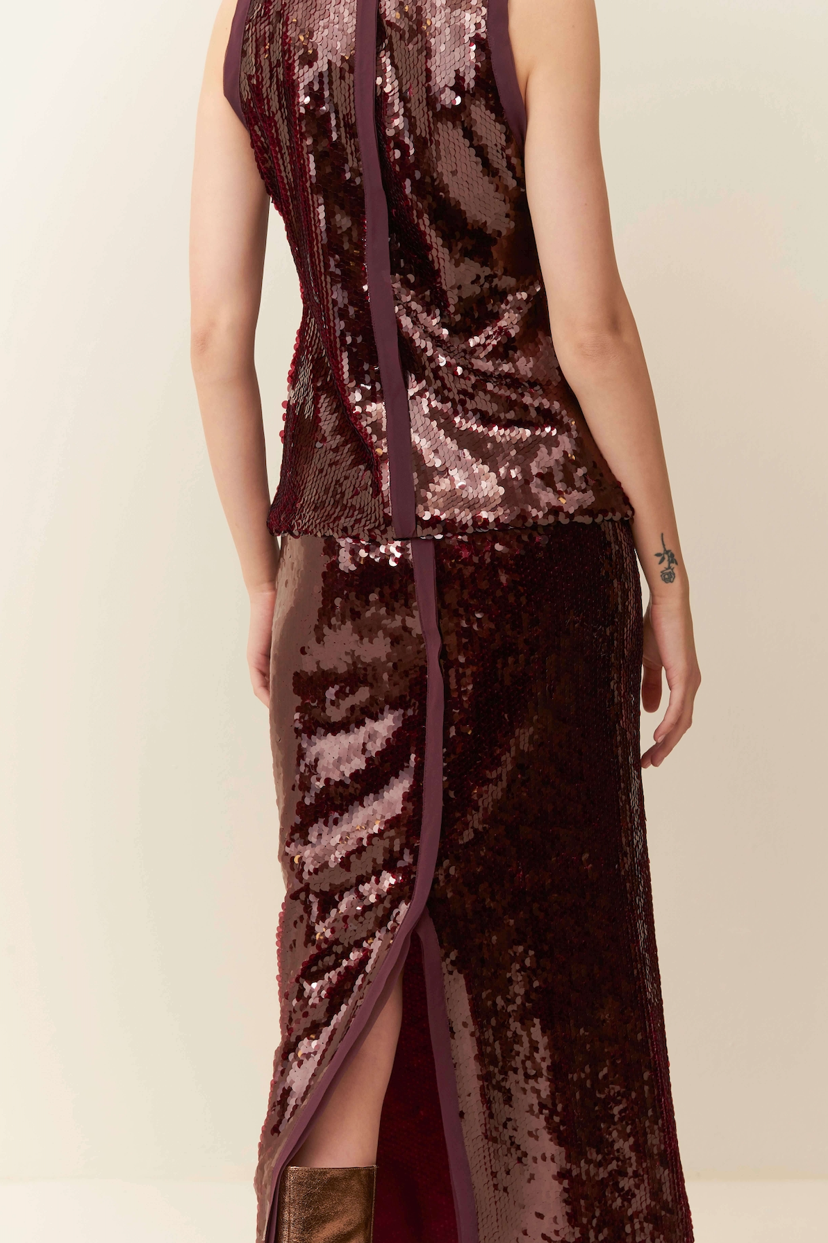 Top in Paillettes