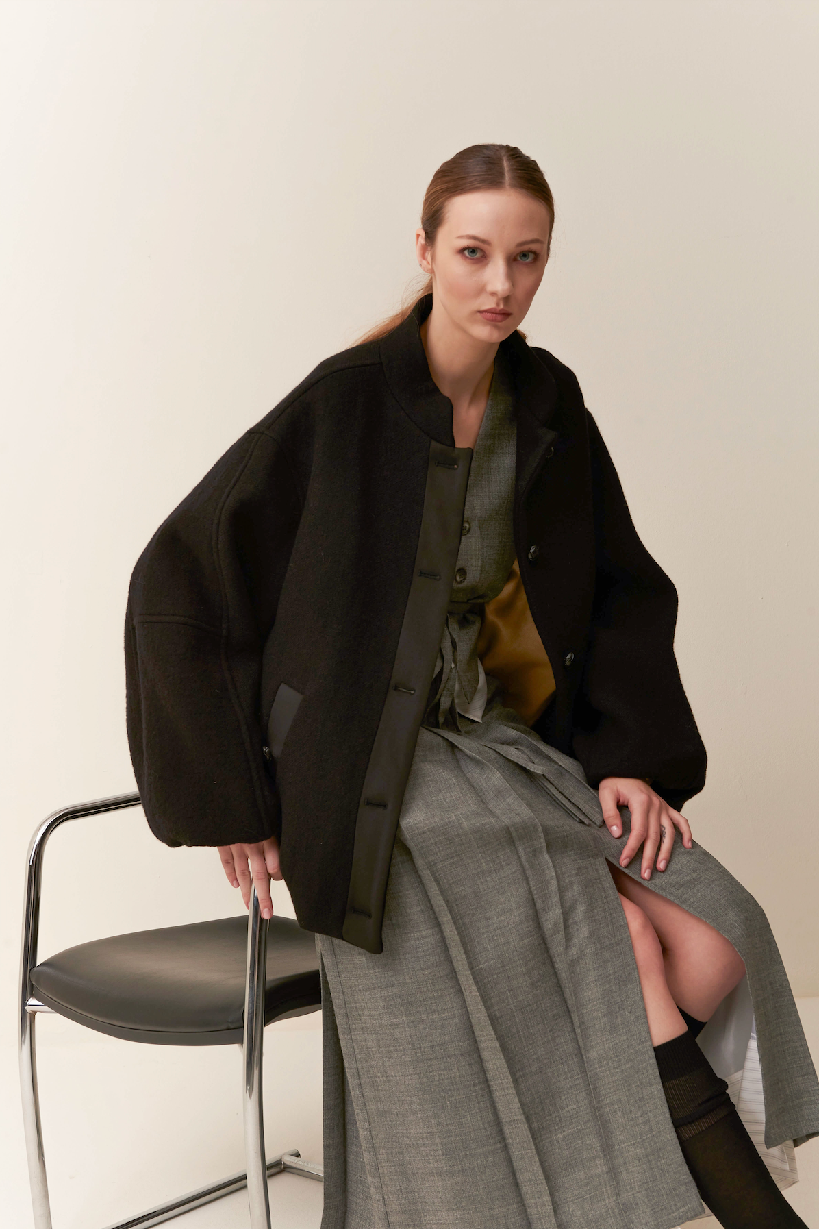 Bomber in Lana Vergine
