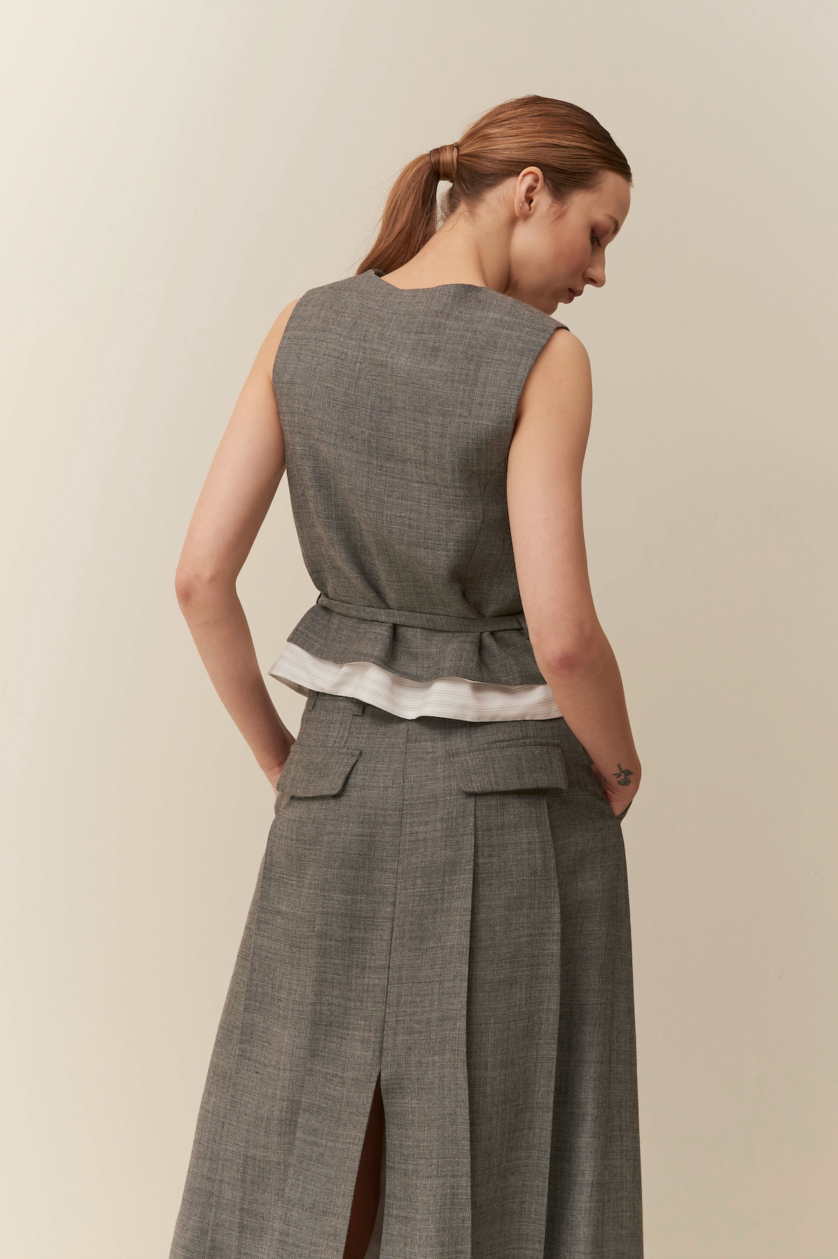 Gilet in Lana vergine
