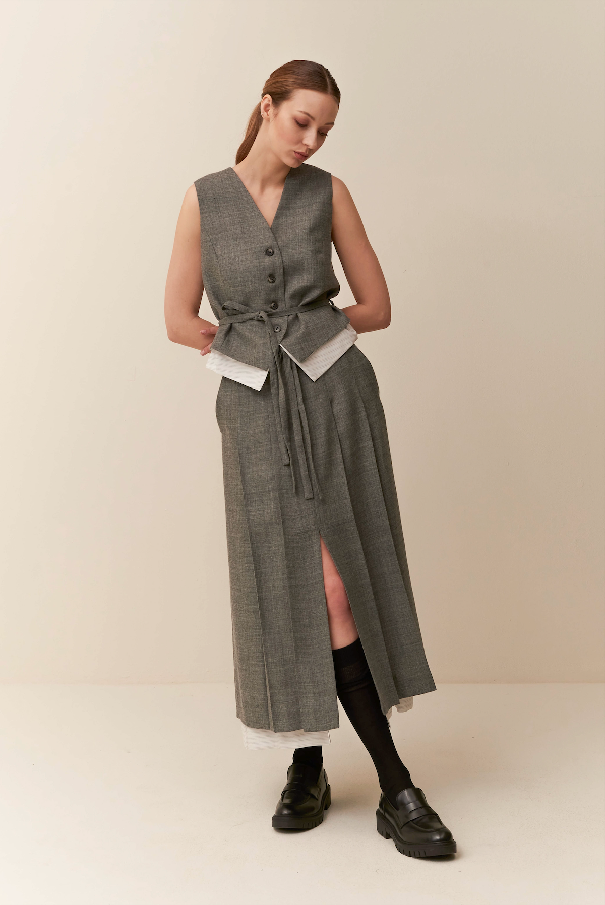 Gilet in Lana vergine