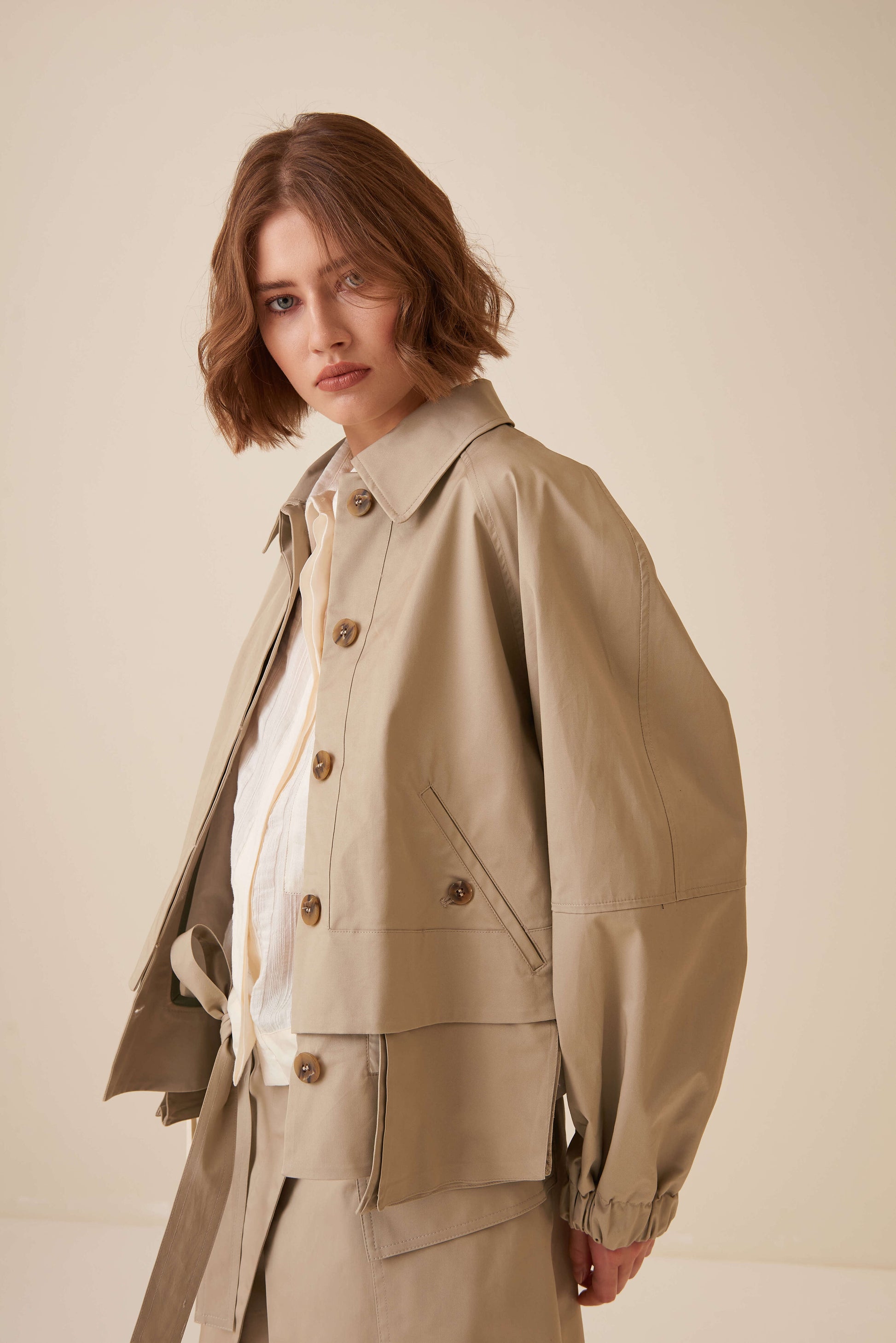 Bomber-caban con double layers