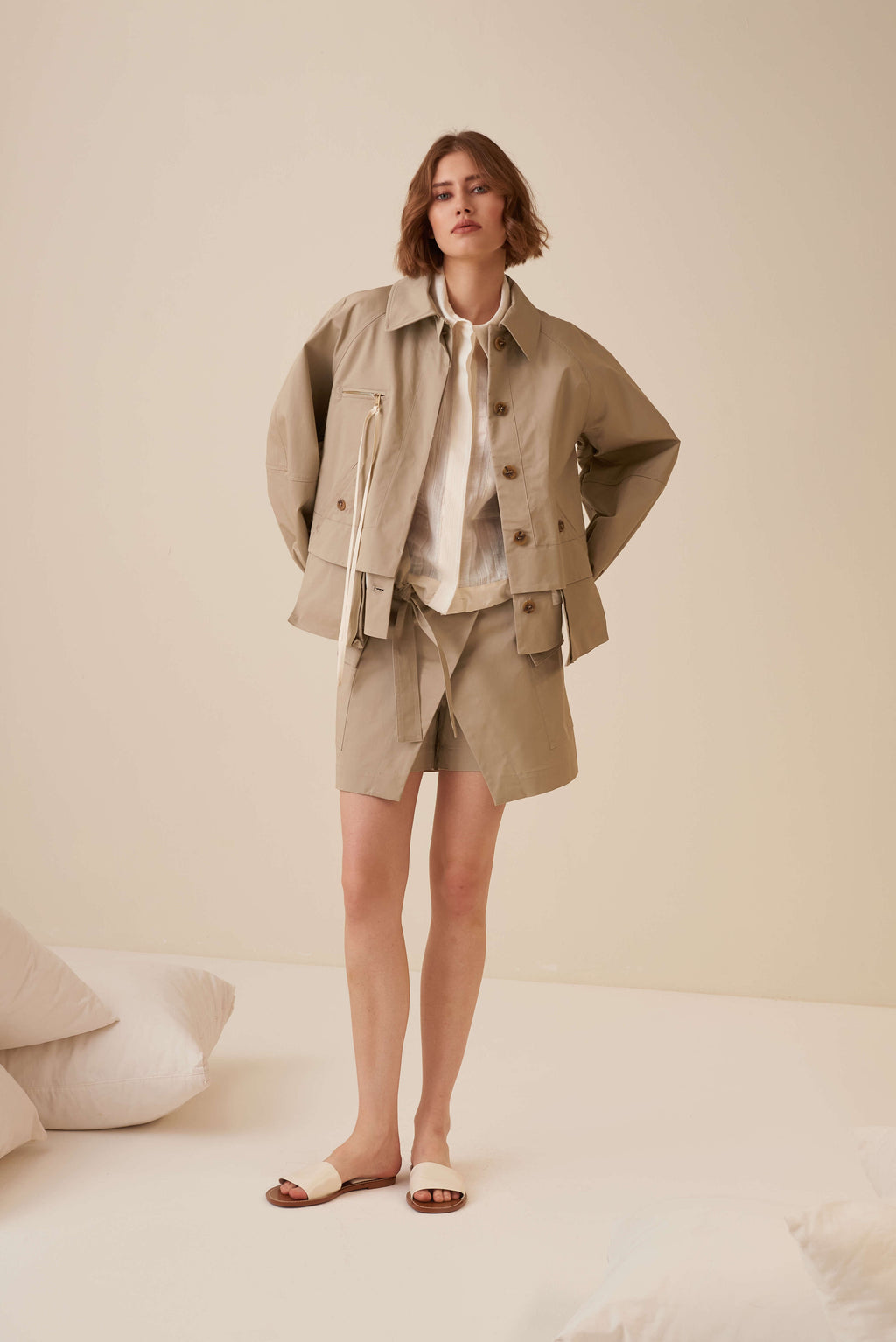 Bomber-Caban in Cotone