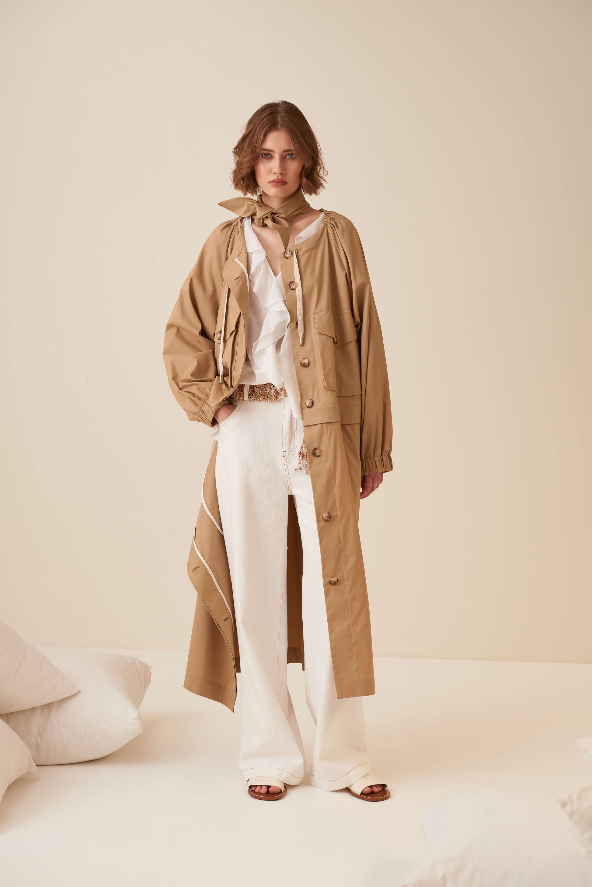 Spolvero con zip in vita staccabile