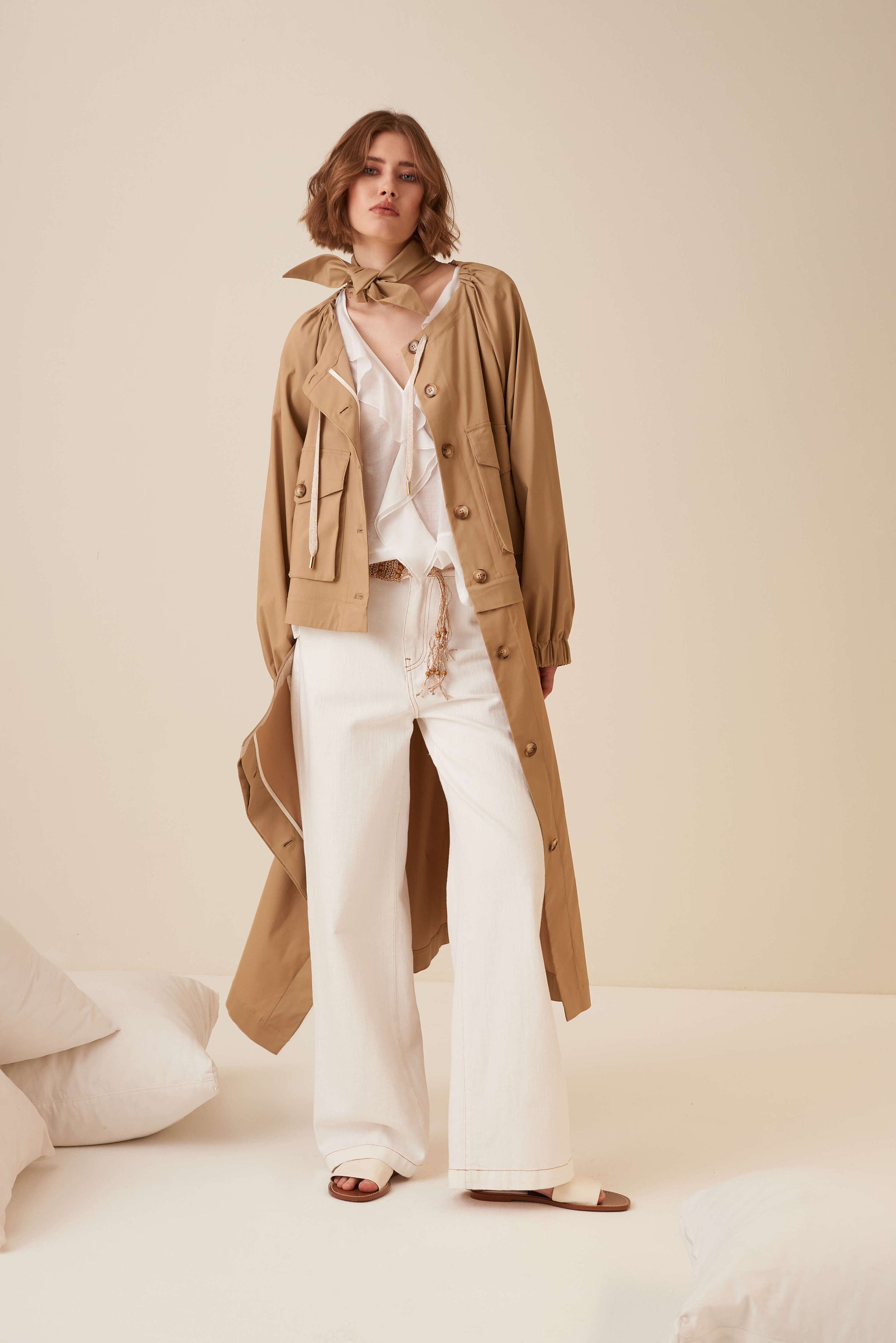Spolvero con zip in vita staccabile