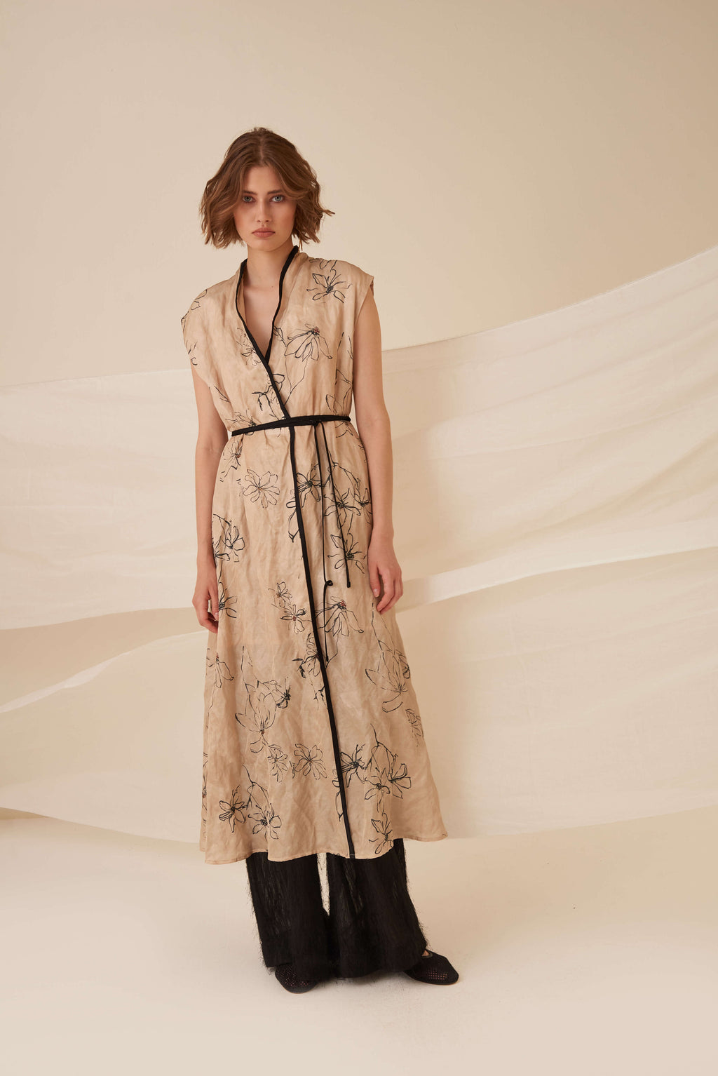 Abito a portafoglio in Viscosa