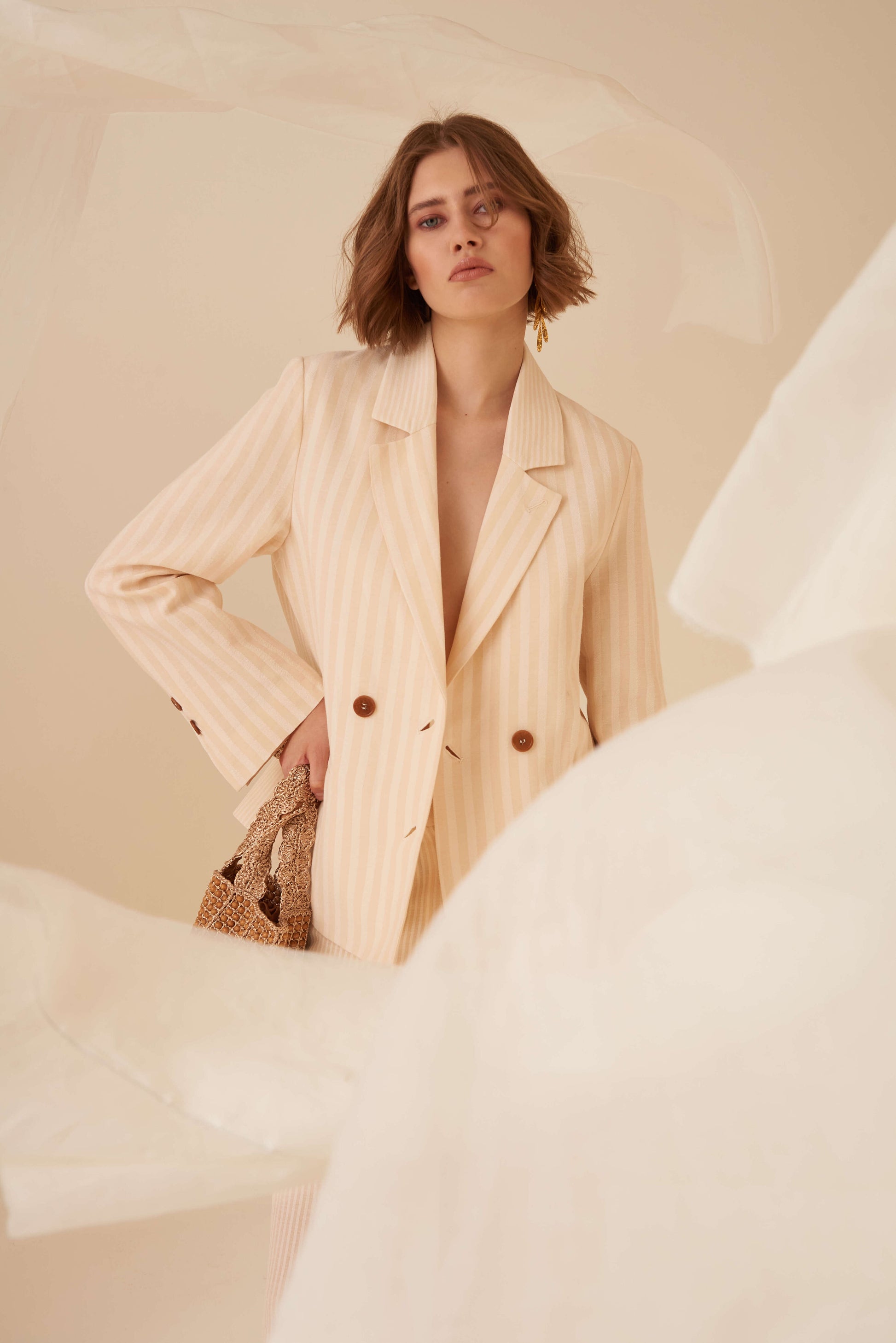 Giacca scatolina doppipoetto