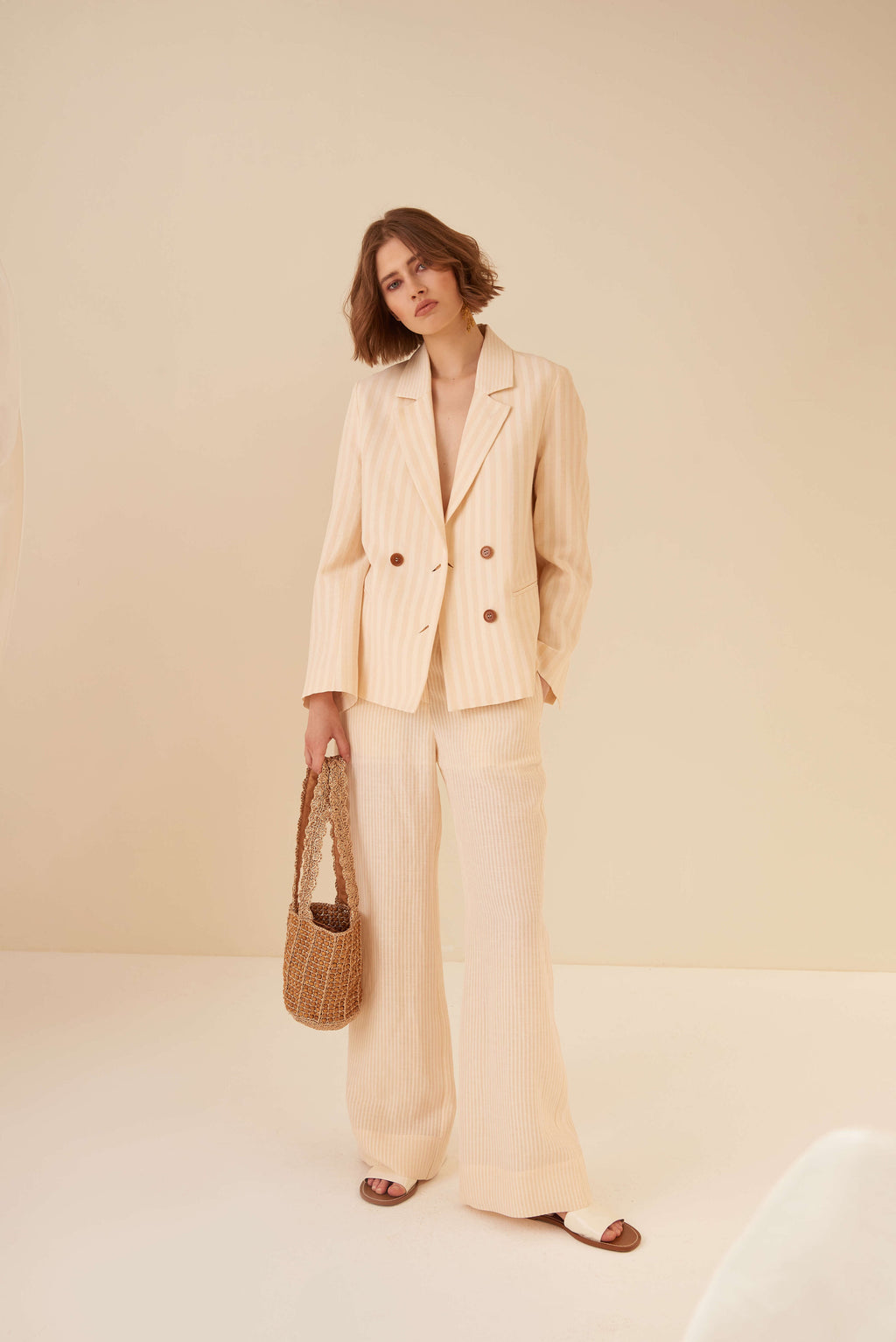 Giacca scatolina doppipoetto