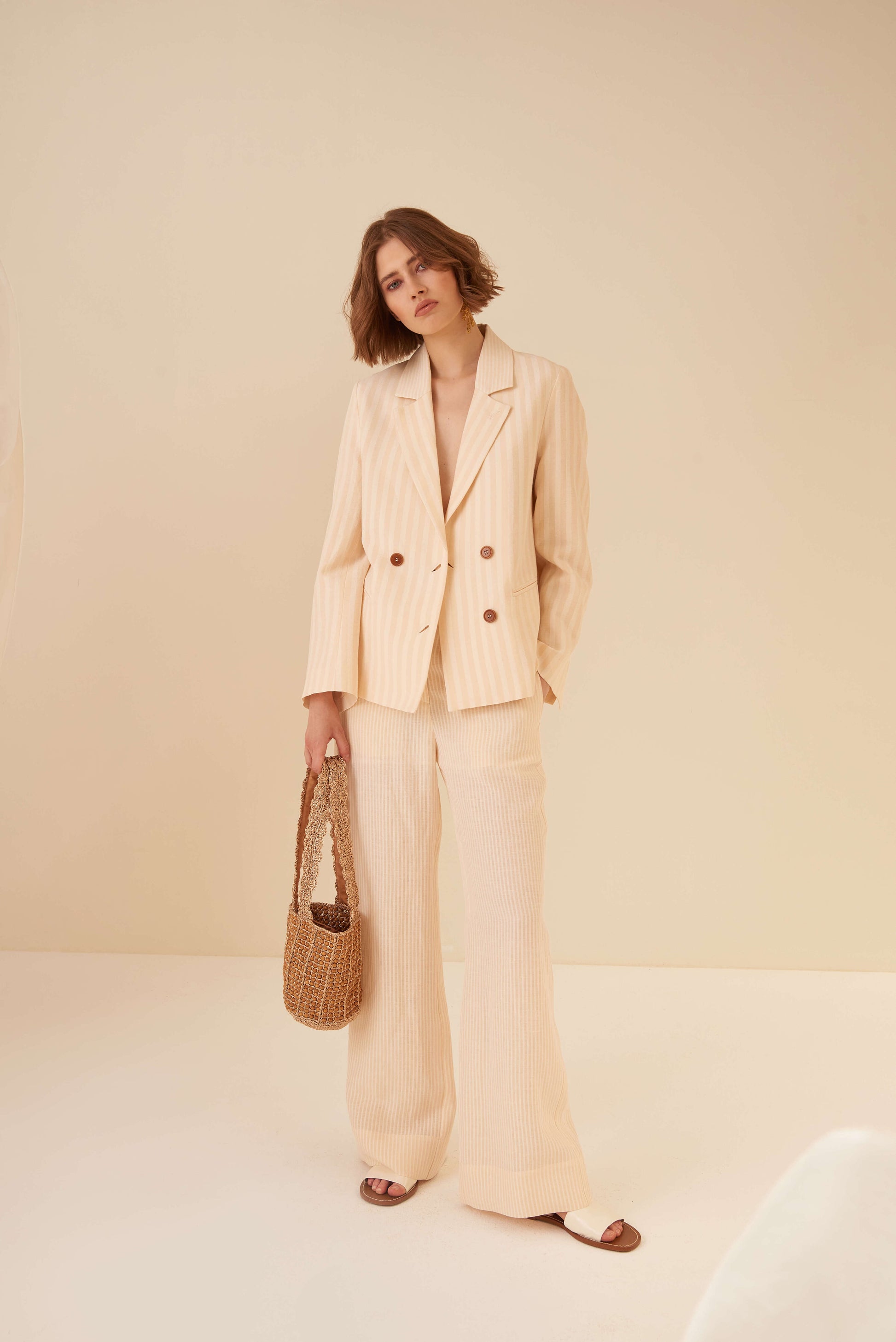 Giacca scatolina doppipoetto