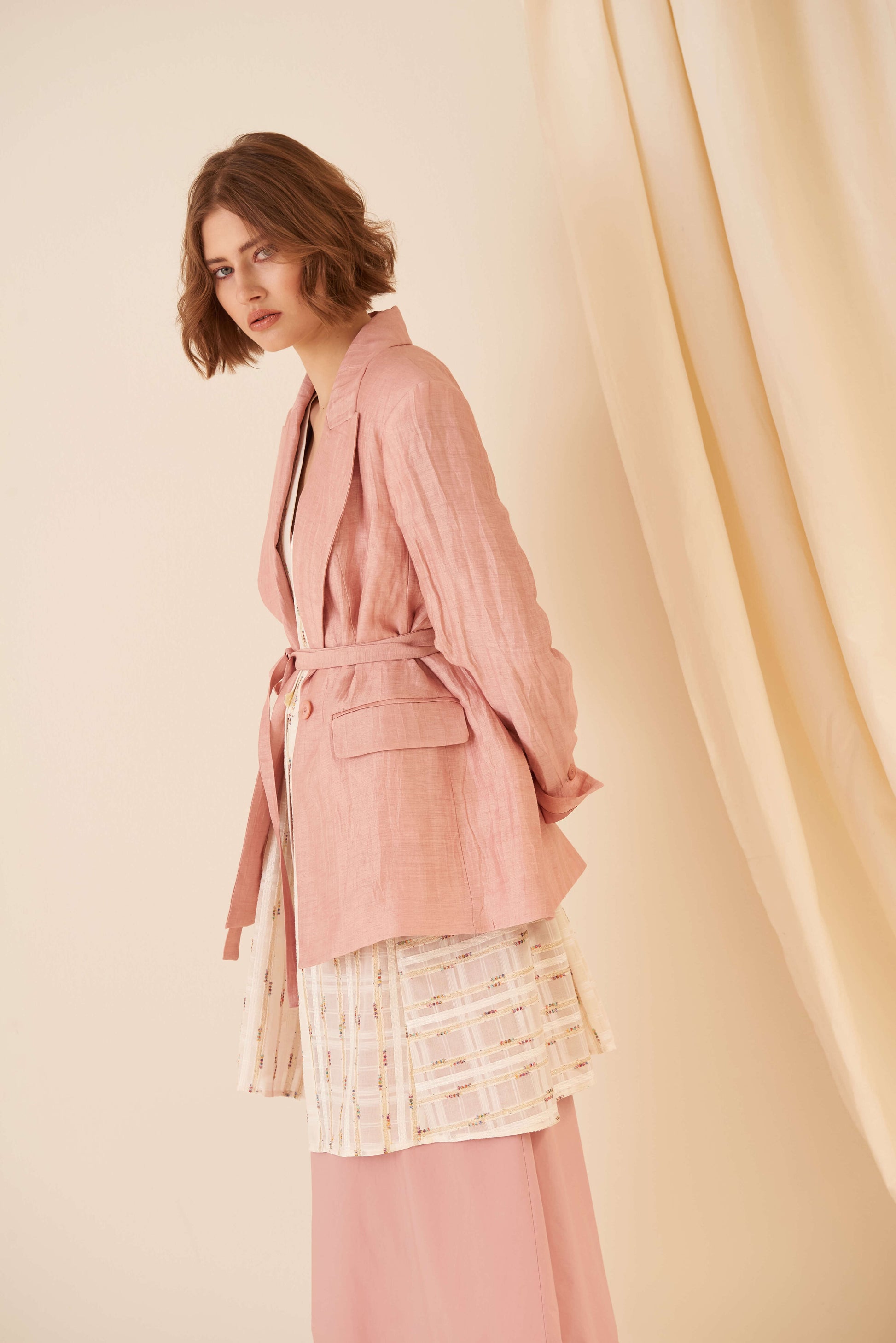 Giacca monopetto in Lino