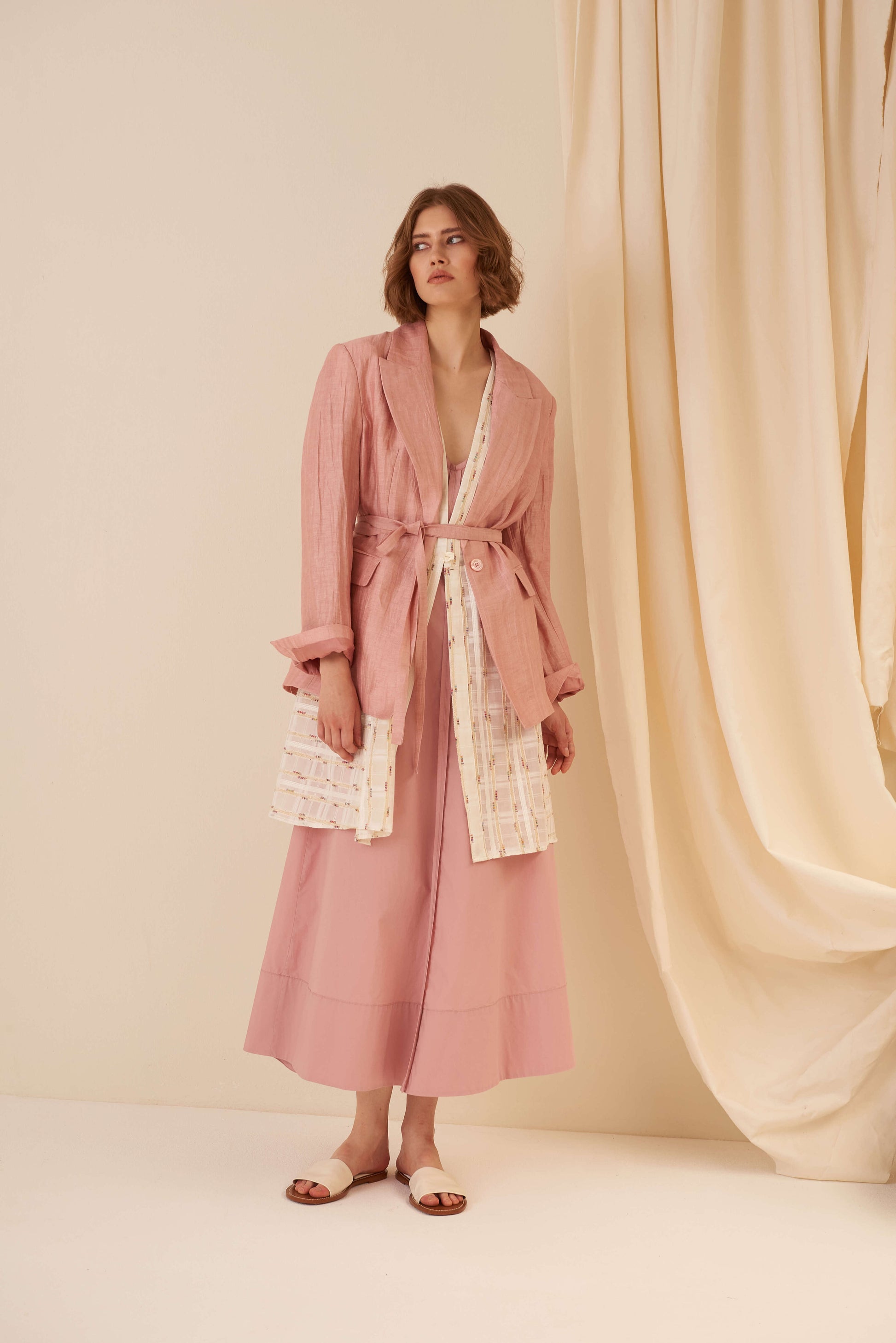 Giacca monopetto in Lino