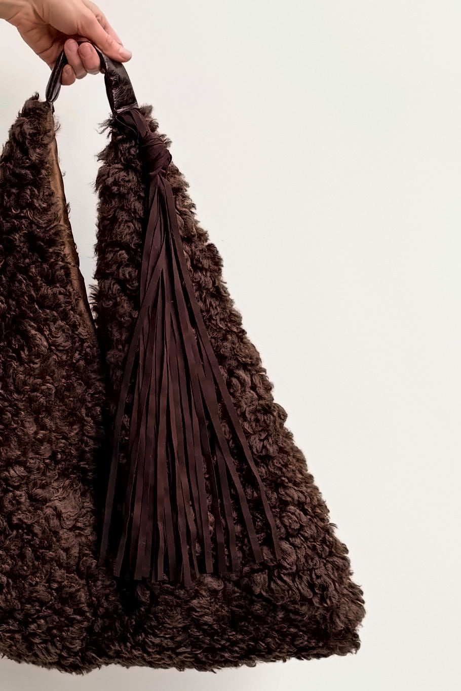 Maxi borsa in Ecofur