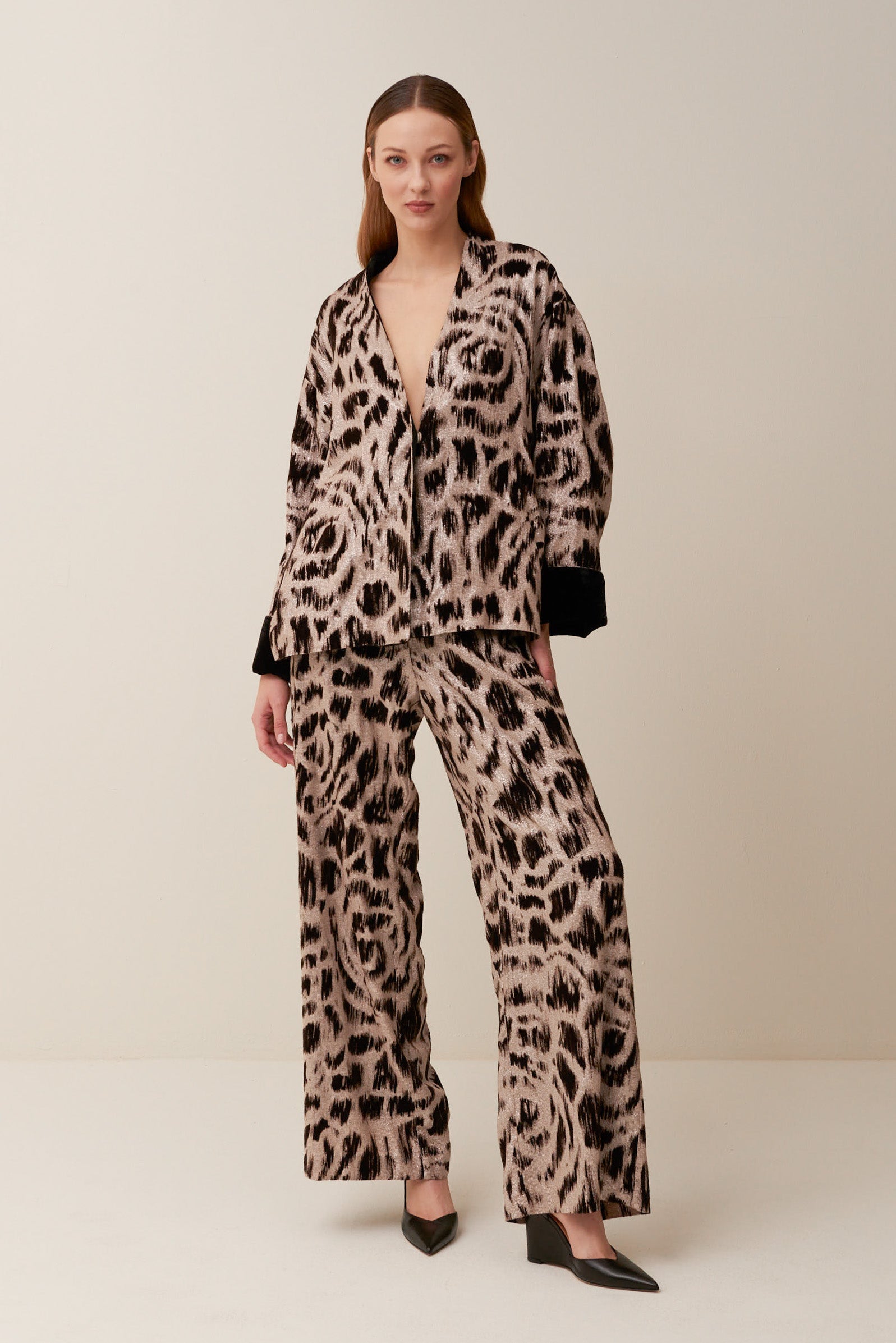 Pantalone Floccato Ampio