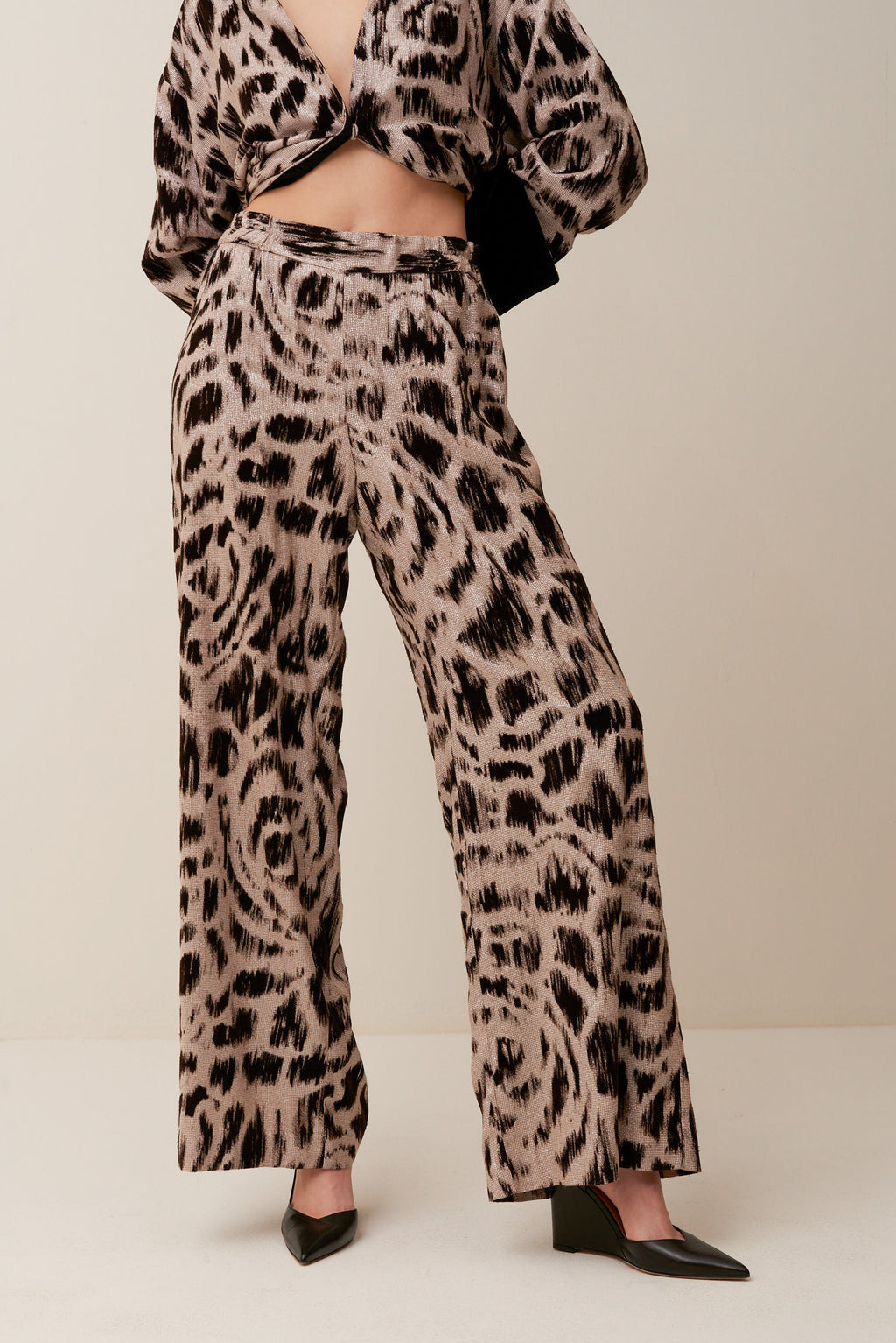Pantalone Floccato Ampio
