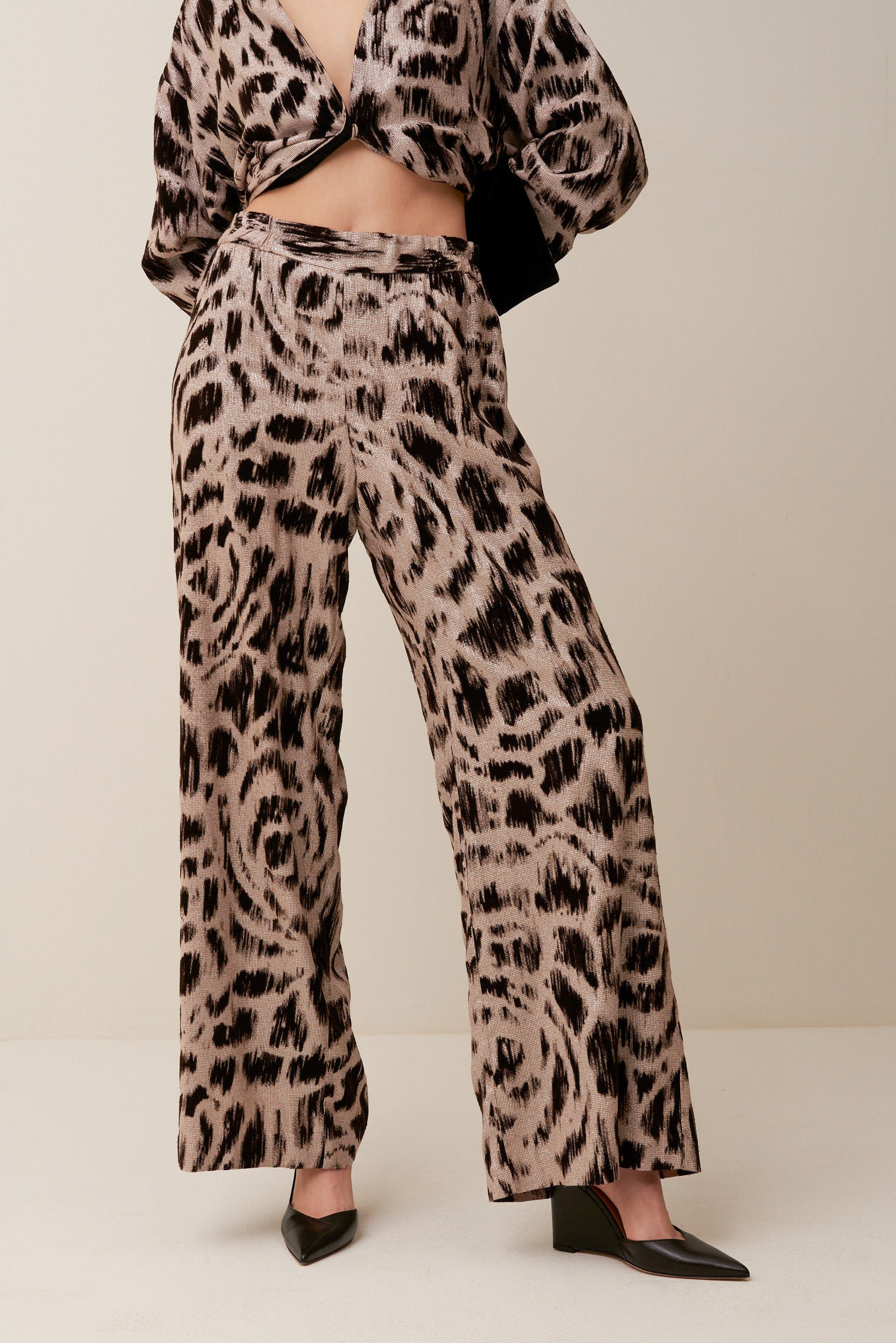 Pantalone Floccato Ampio