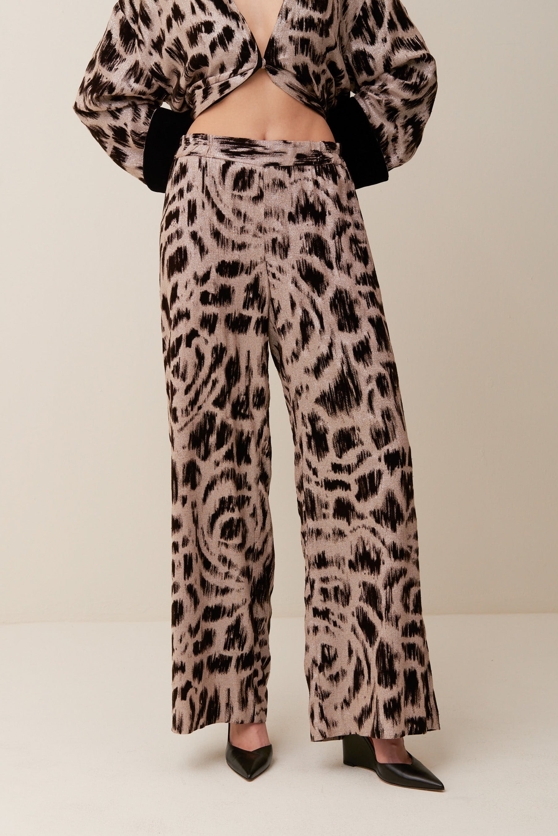 Pantalone Floccato Ampio