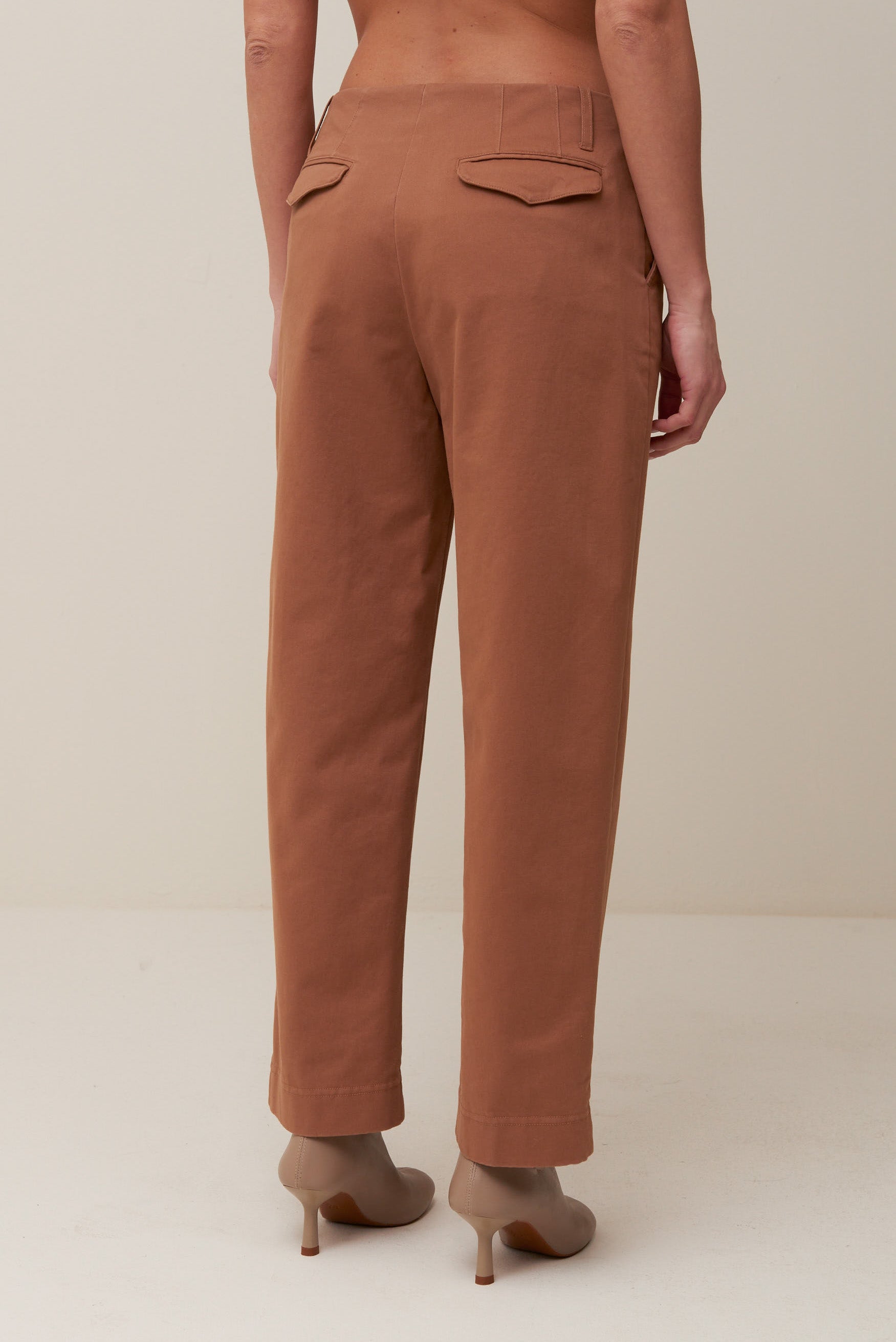 Pantalone in Drill di Cotone