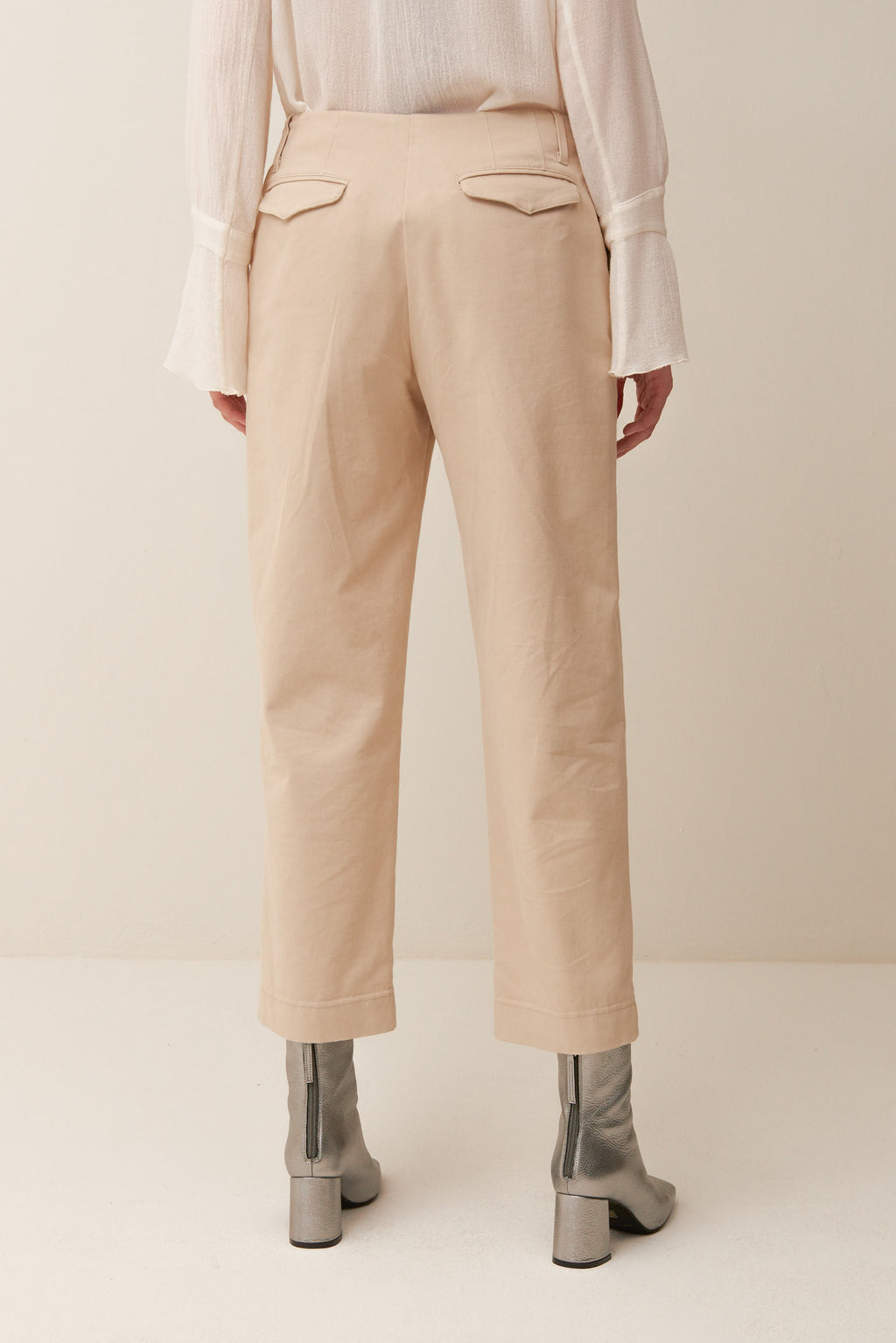 Pantalone in Drill di Cotone