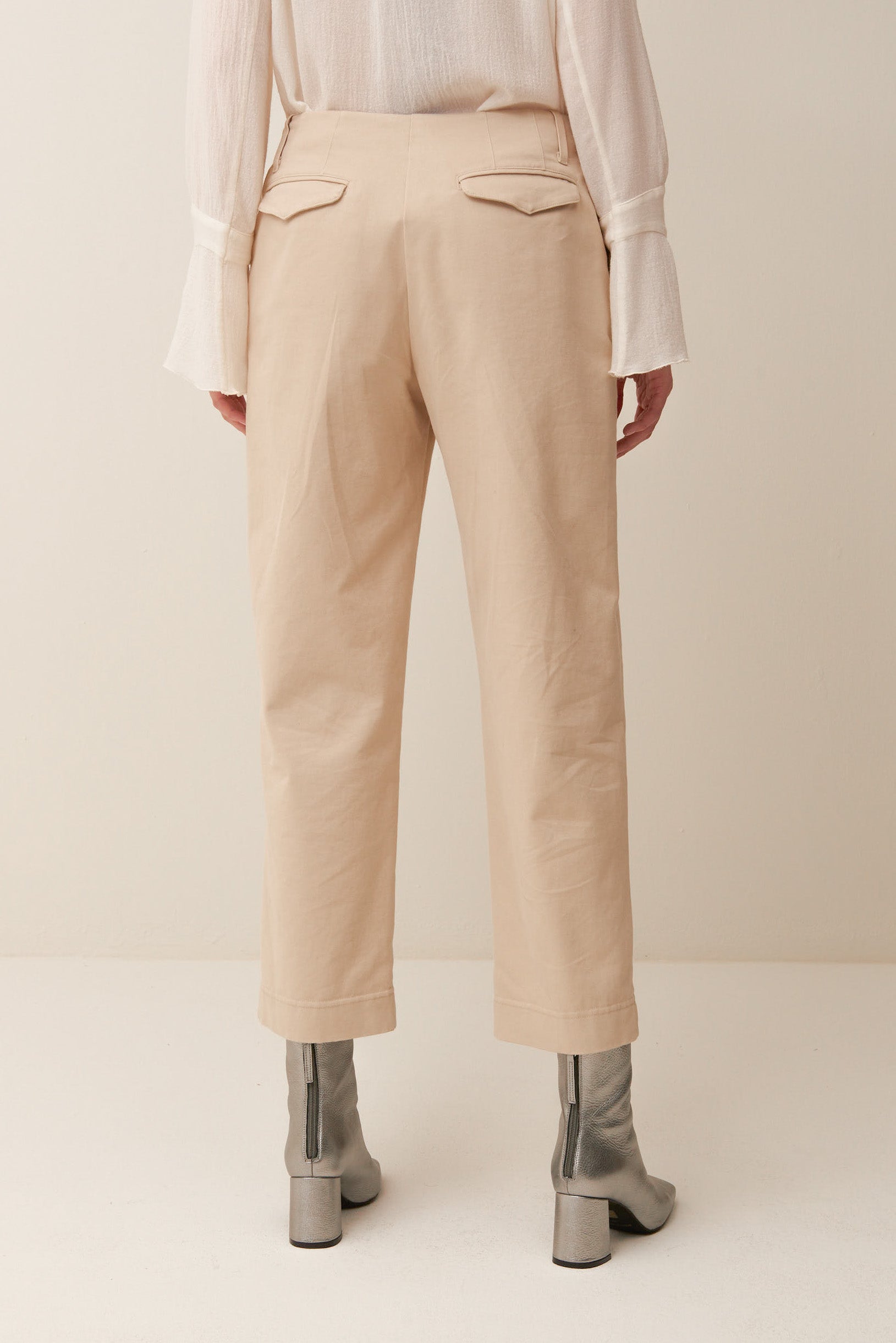 Pantalone in Drill di Cotone
