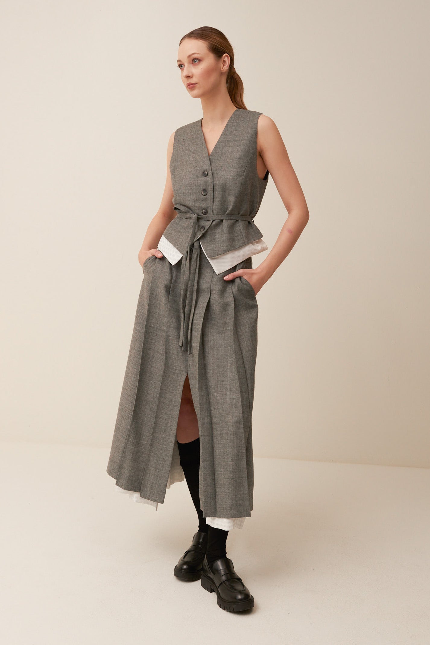 Gilet in Lana vergine