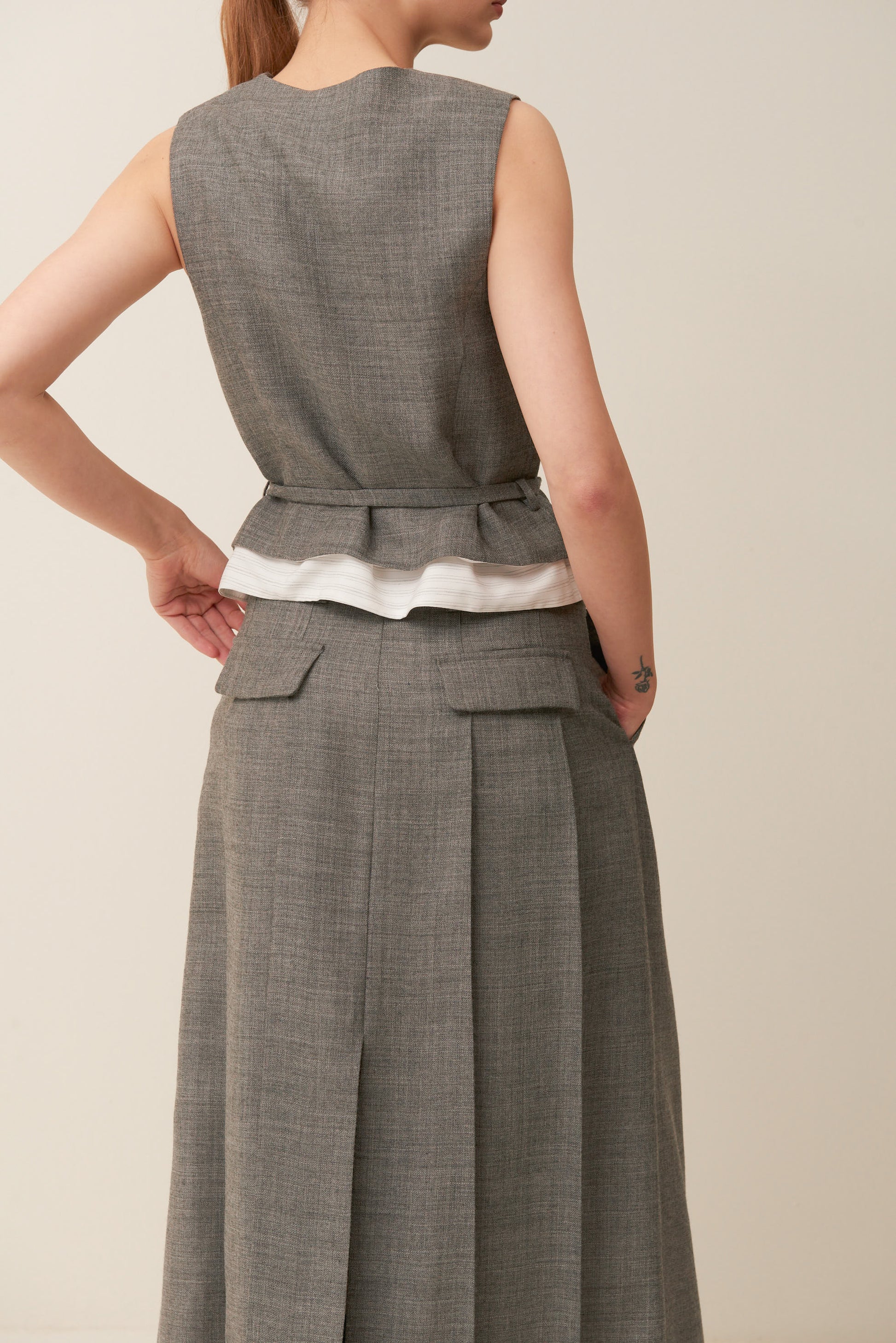 Gilet in Lana vergine