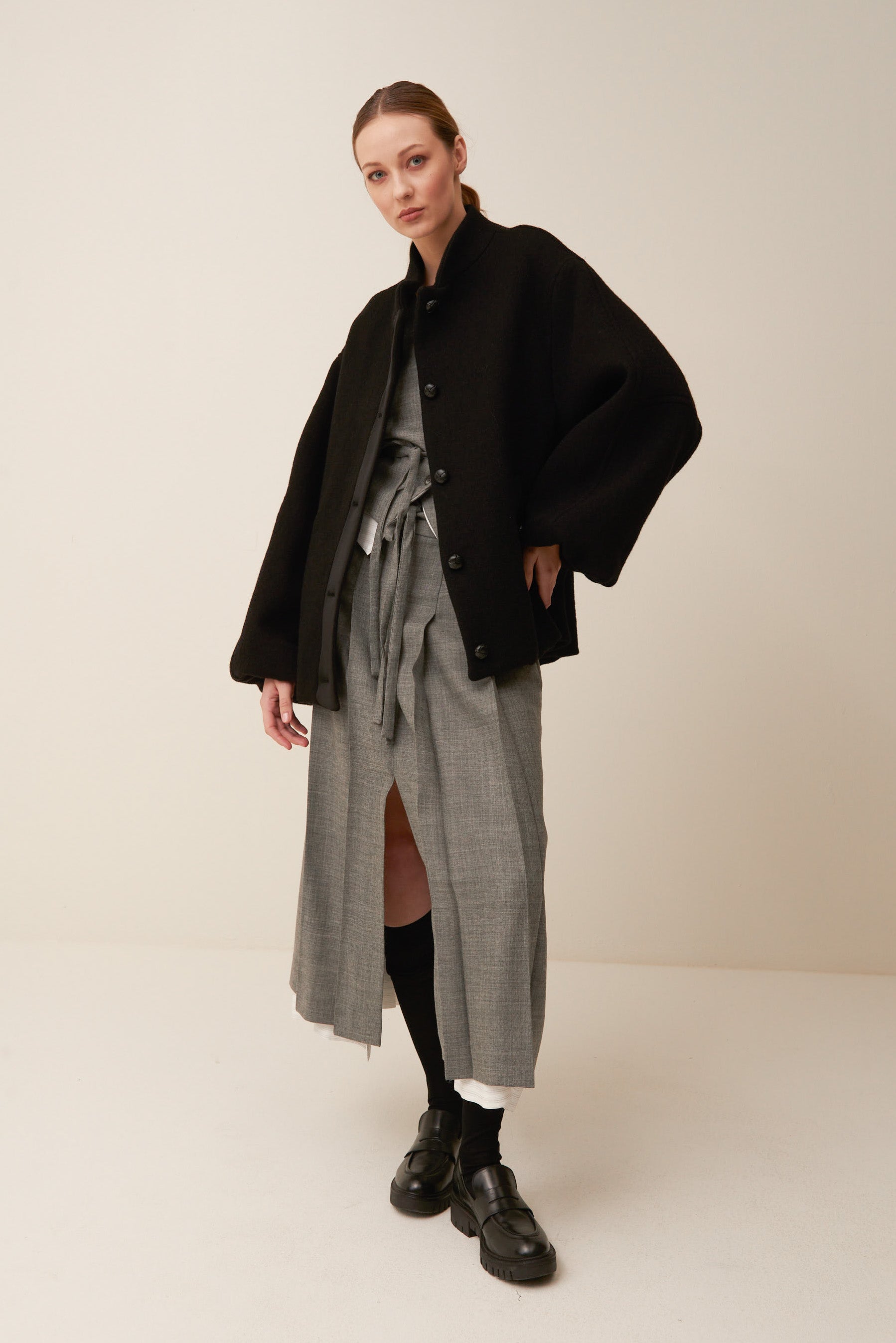 Bomber in Lana Vergine