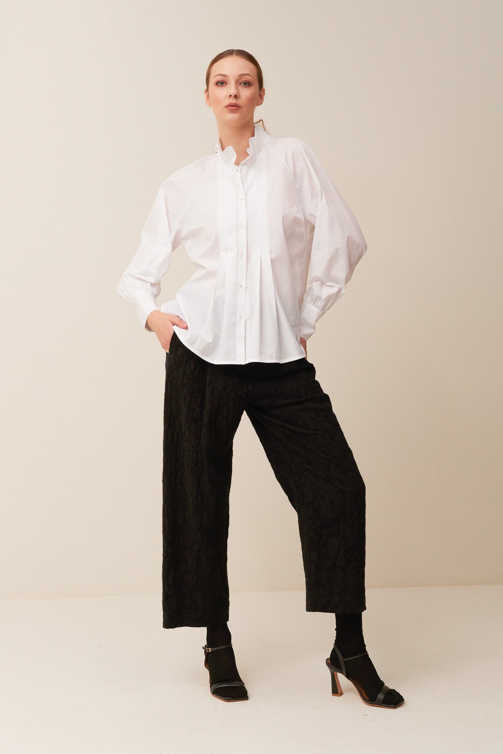 Camicia in popeline