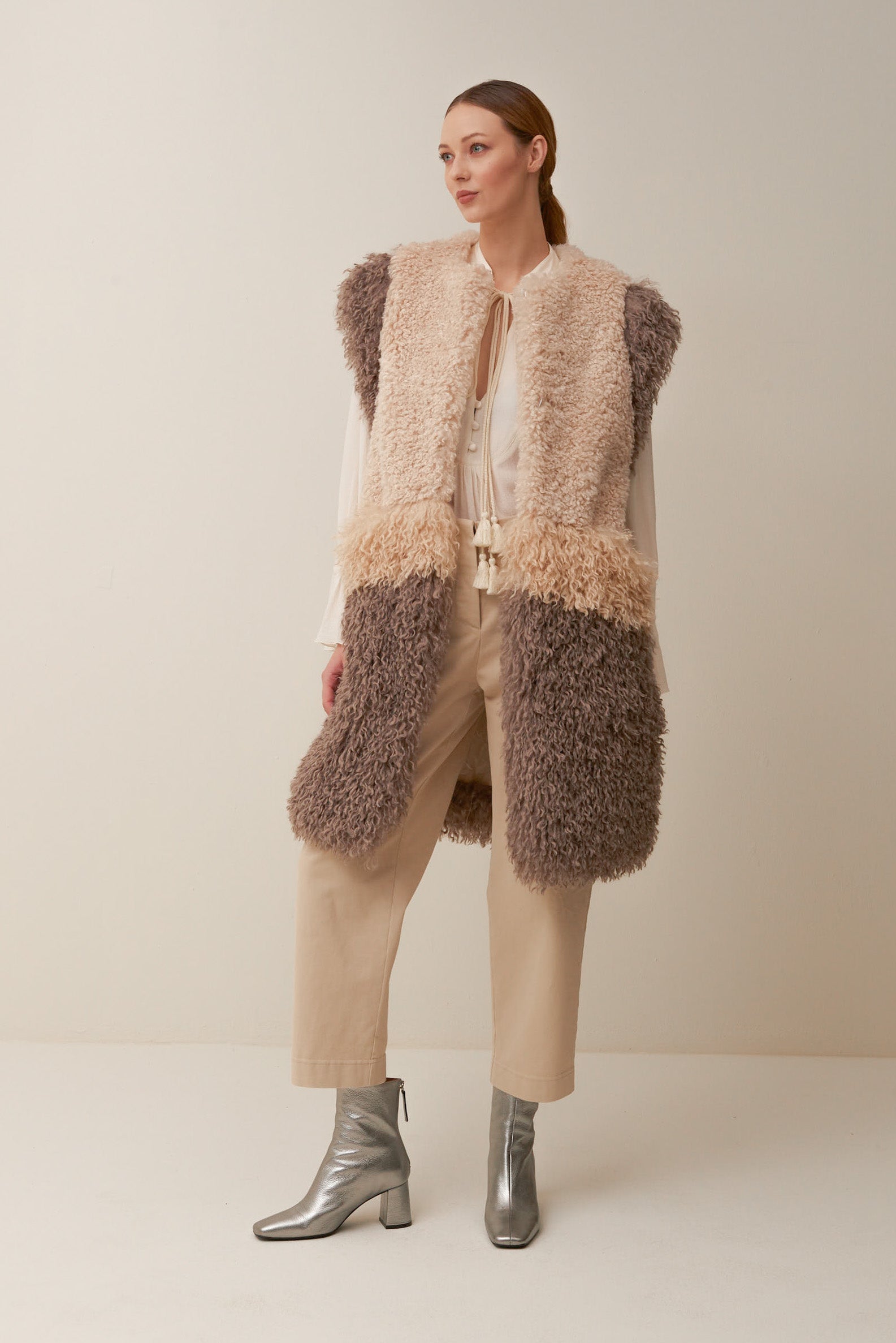 Pantalone in Drill di Cotone