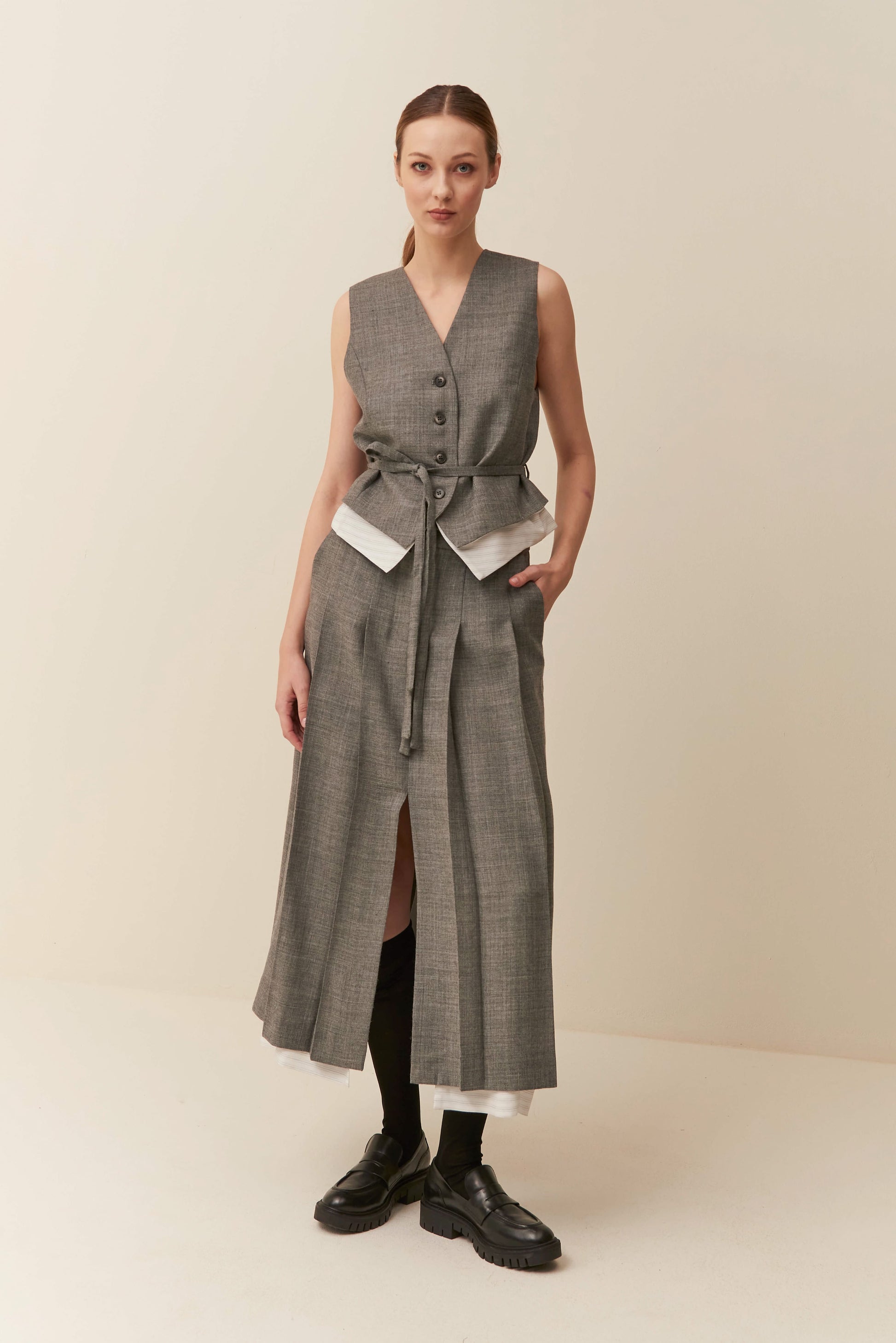 Gilet in Lana vergine