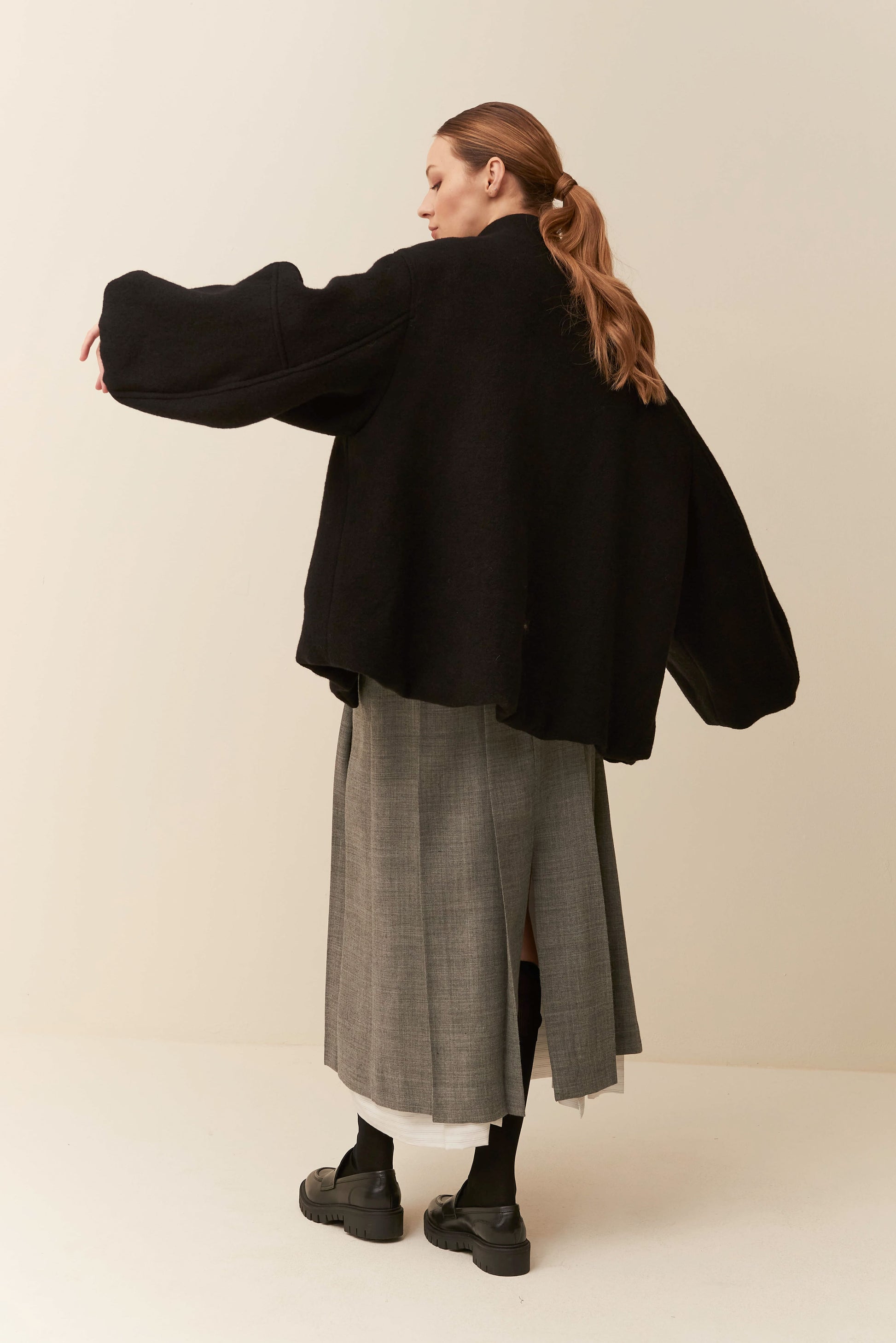 Bomber in Lana Vergine