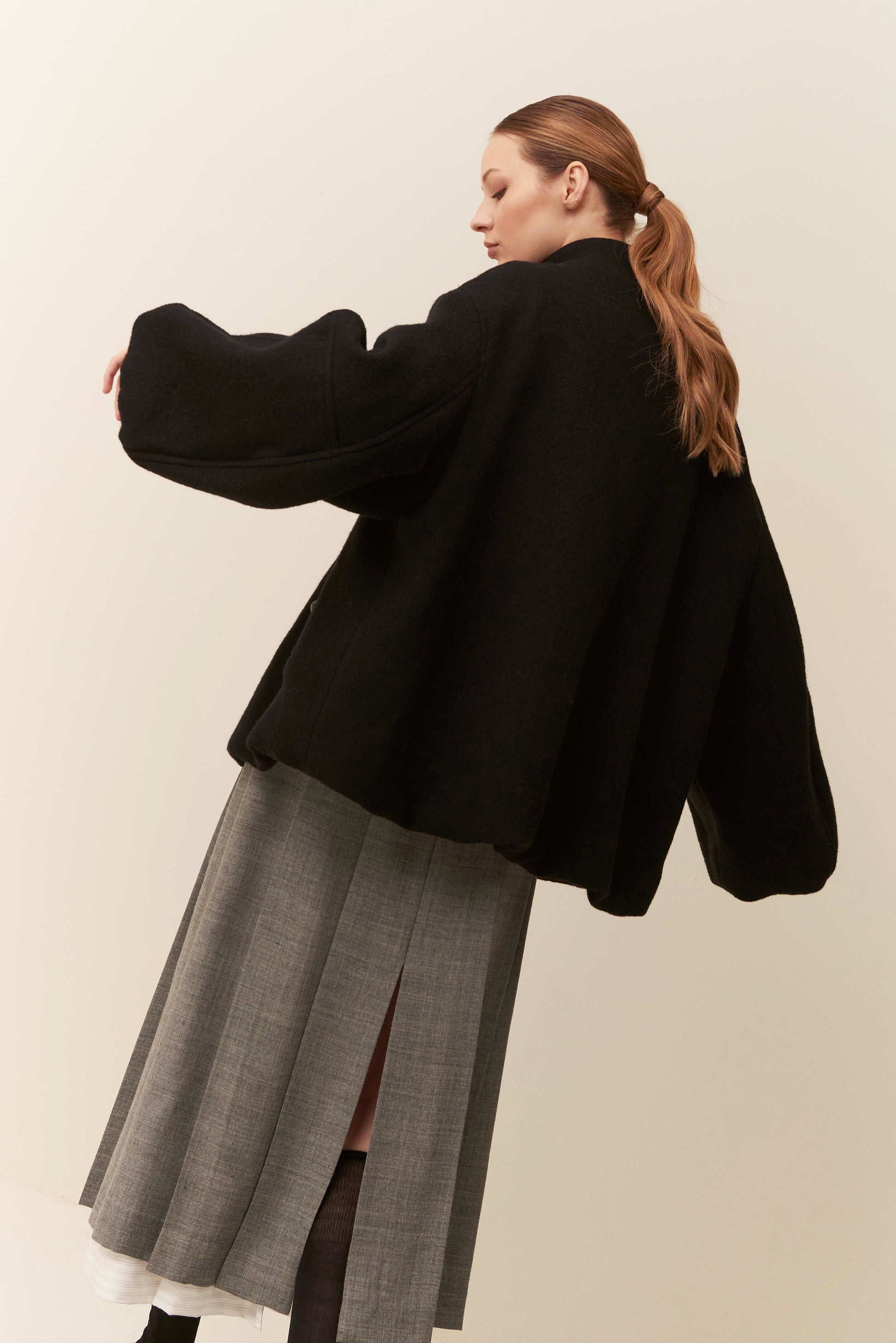 Bomber in Lana Vergine
