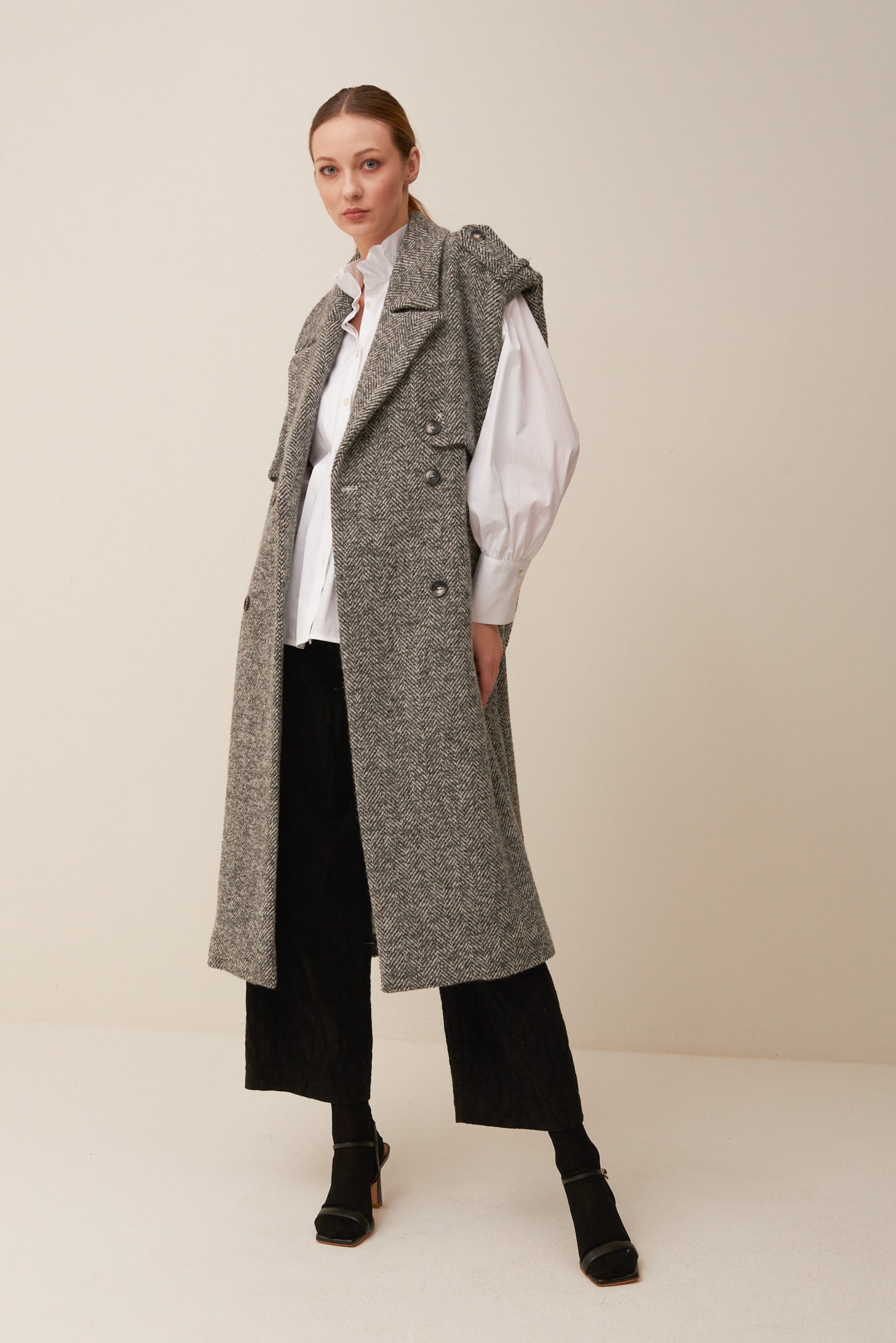 Pantalone Baloon in jacquard