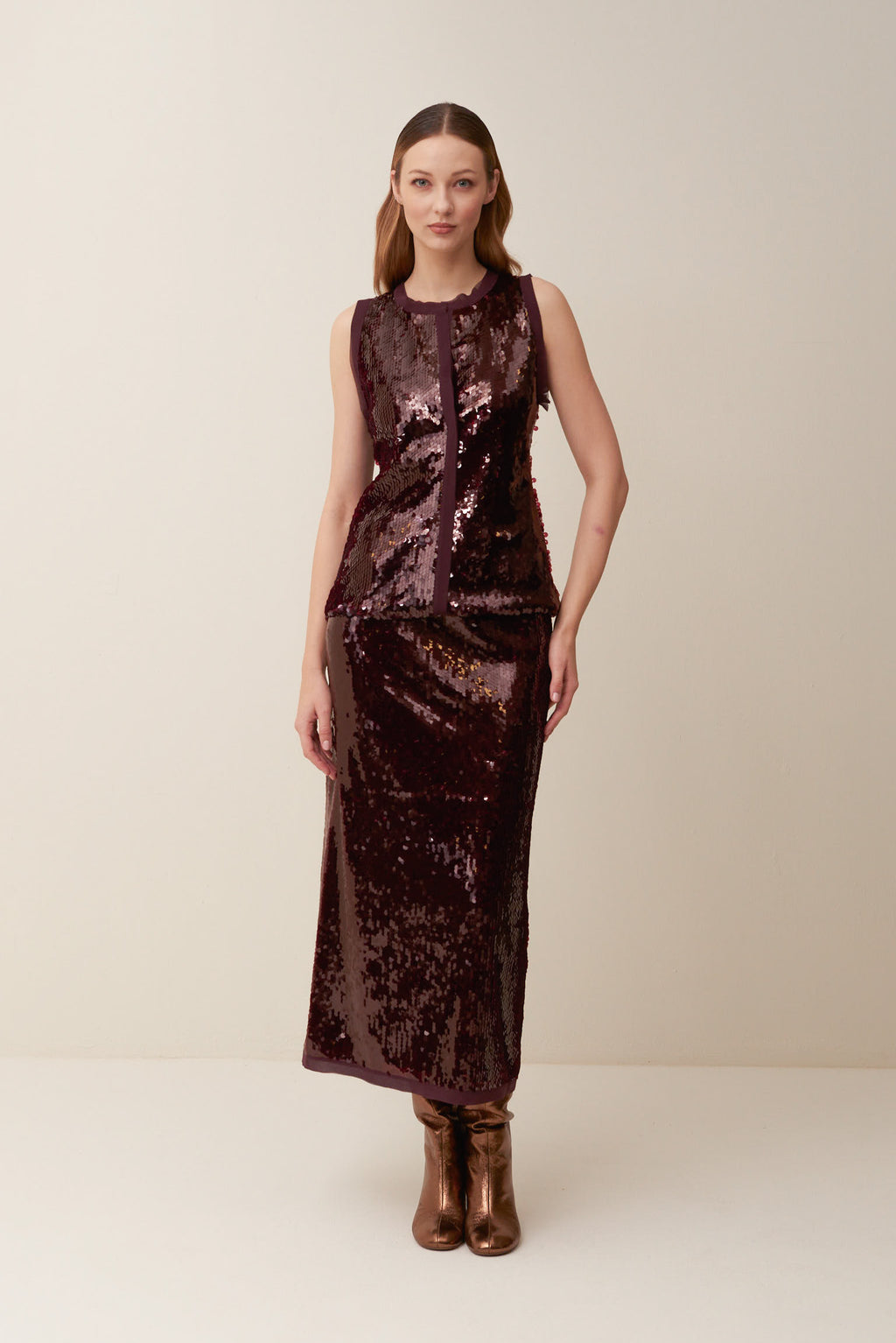 Top in Paillettes