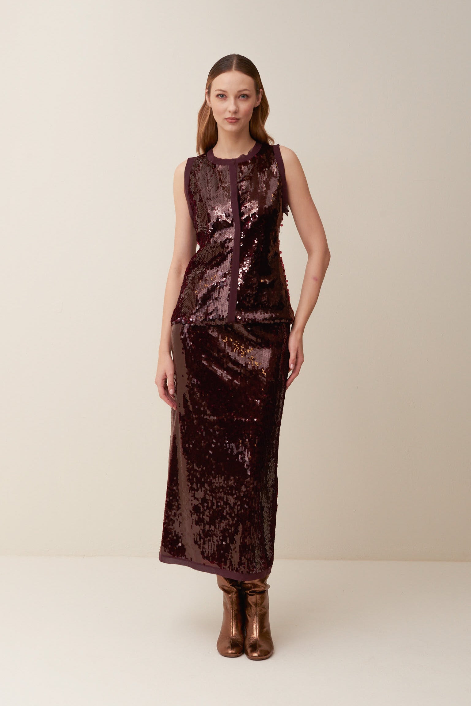 Top in Paillettes
