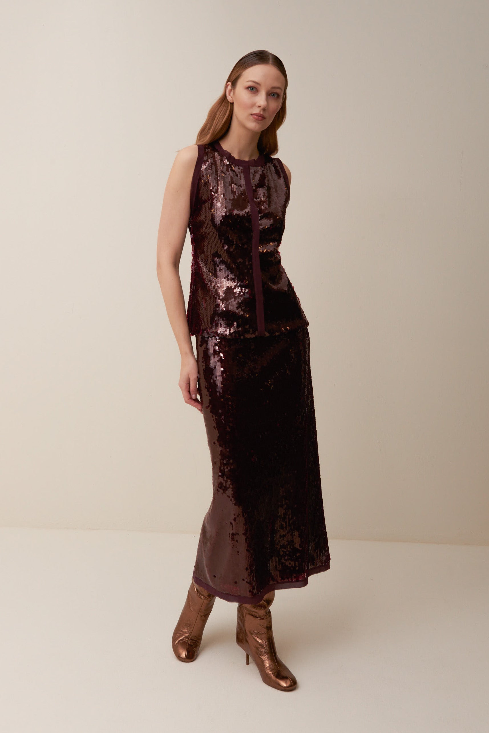 Top in Paillettes