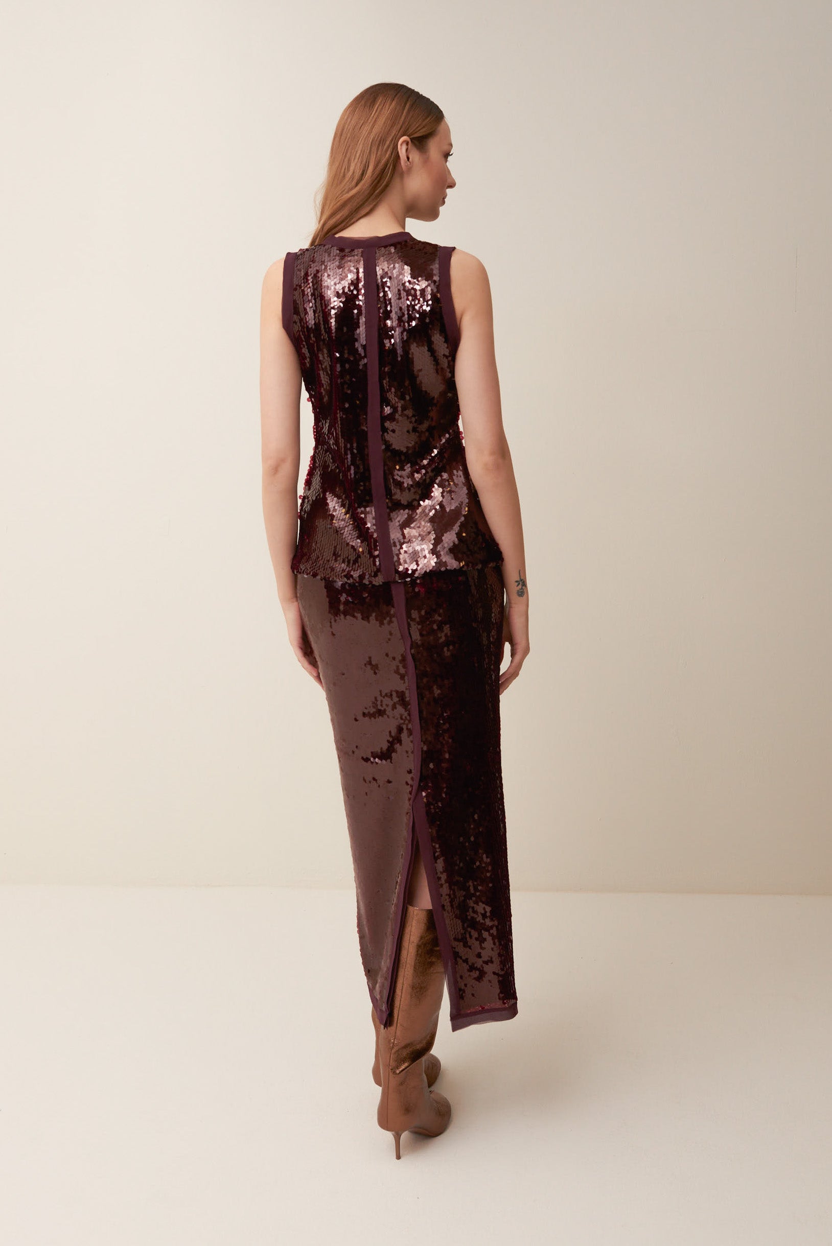 Top in Paillettes