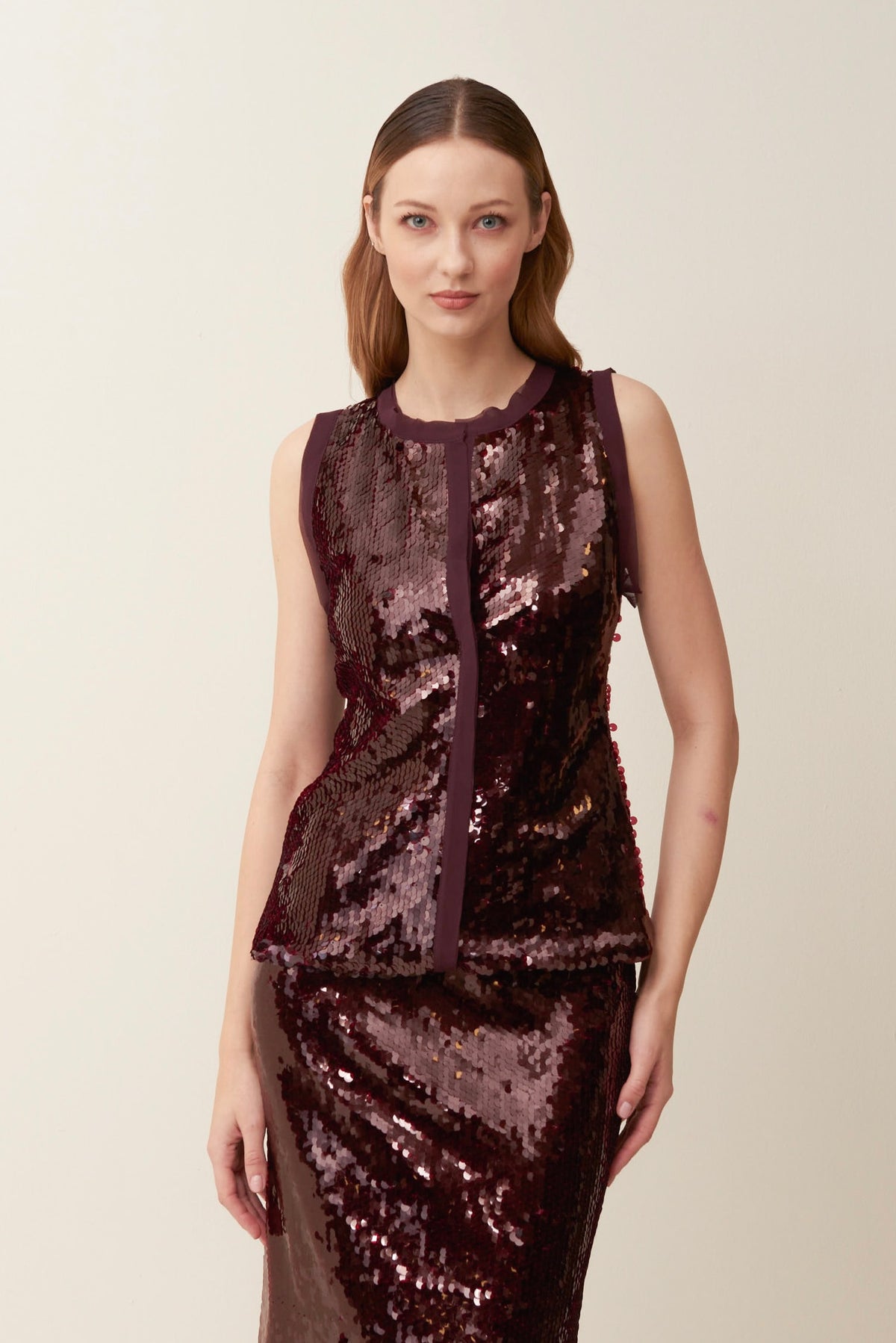 Top in Paillettes