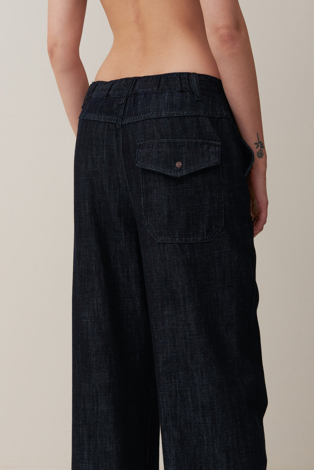 Pantalone in jeans di cotone