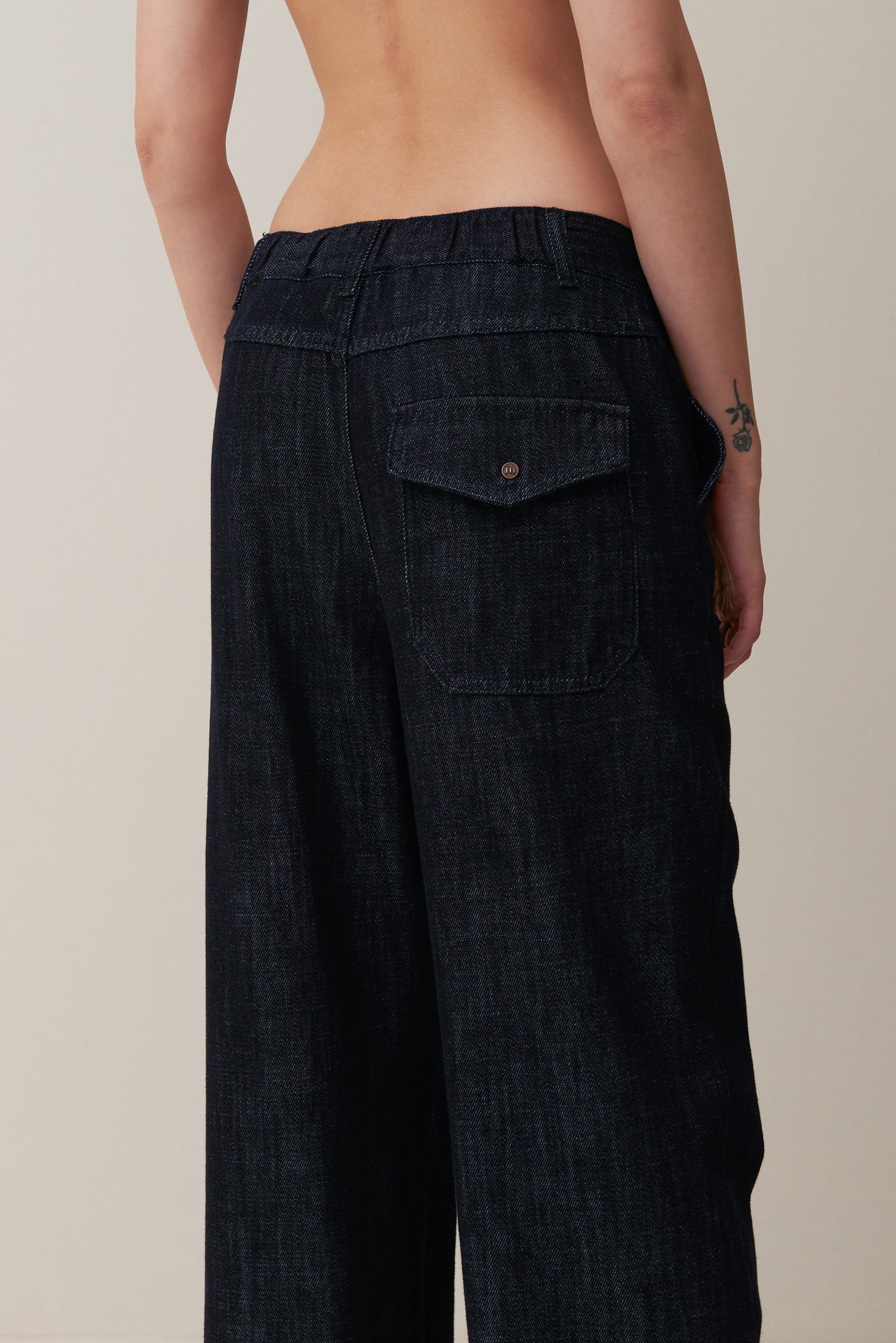 Pantalone in jeans di cotone