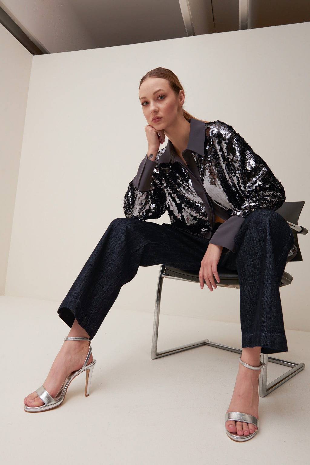 Camicia in Paillettes